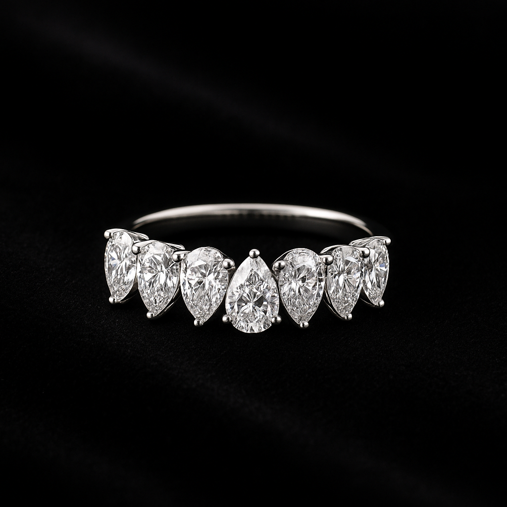  — 2N look-alike recreation, shown in clear diamond and fancy colour