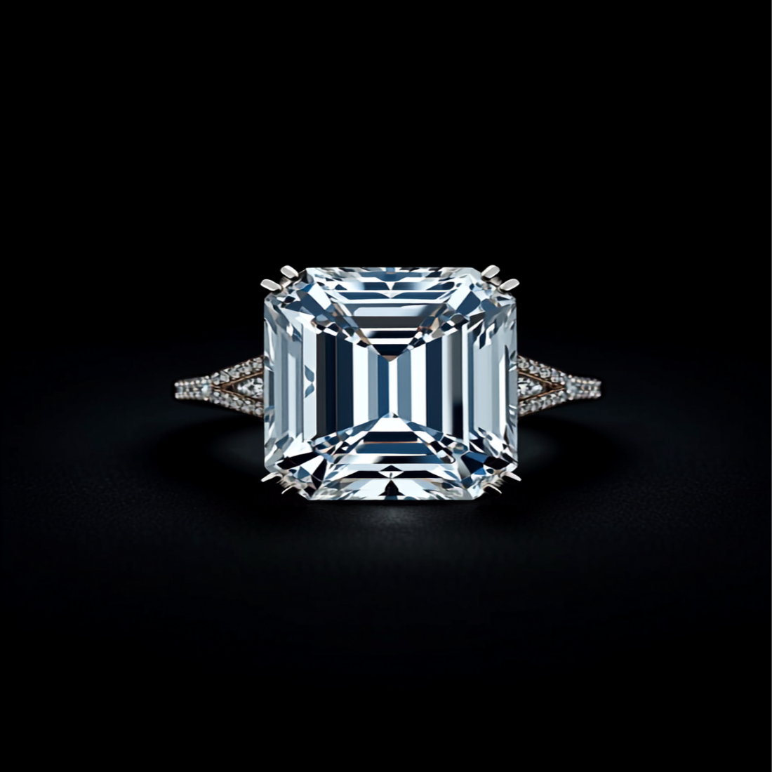Vetro all'Alba — 2N Master-Artisan recreation, shown in clear diamond and fancy colour