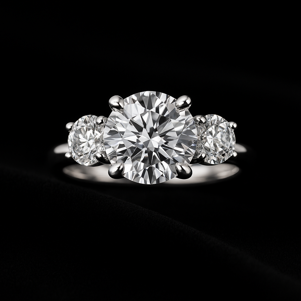 Eclat d'Amour — 2N Master-Artisan recreation, shown in clear diamond and fancy colour