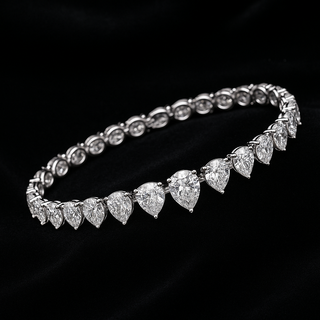  — 2N look-alike recreation, shown in clear diamond and fancy colour