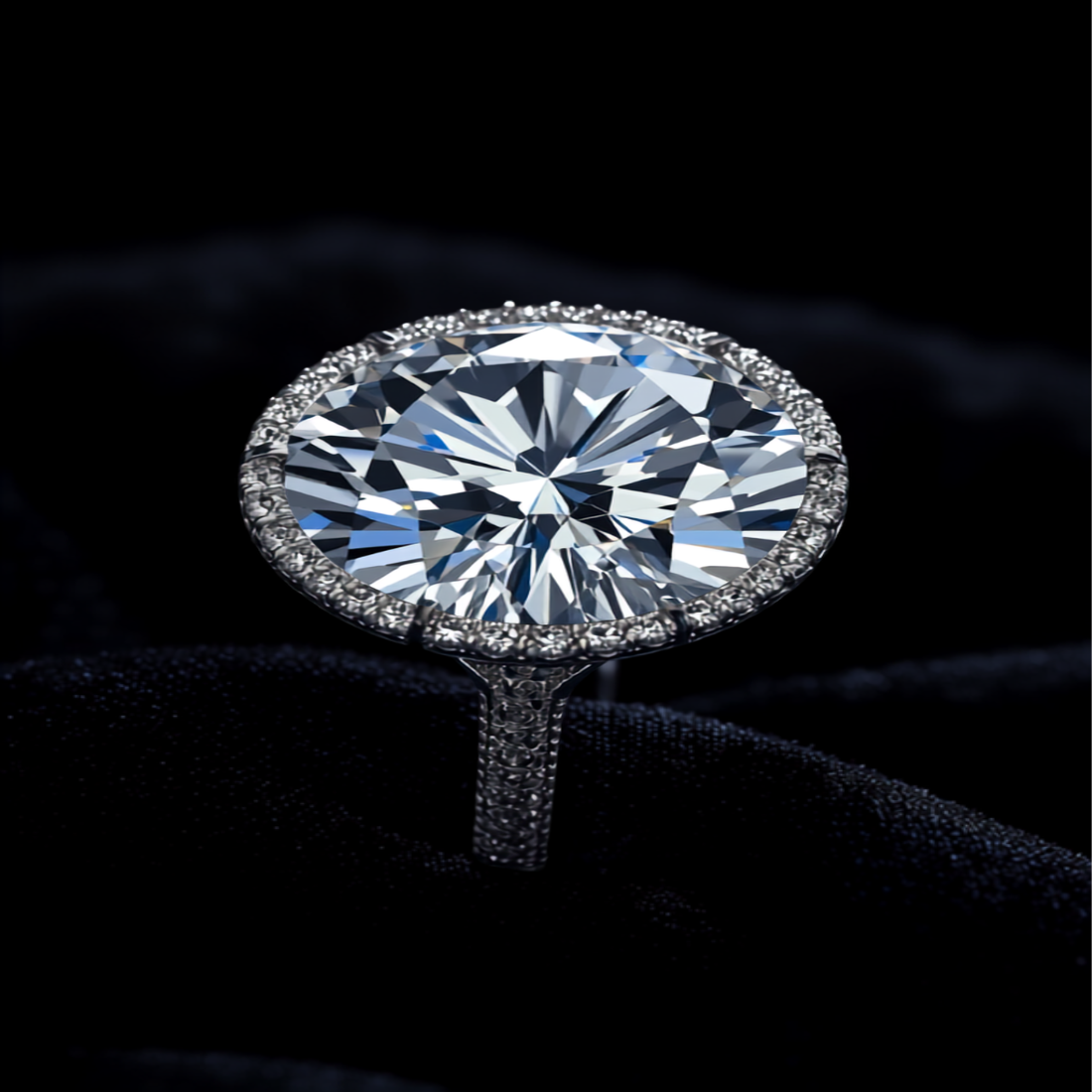 Stella Infinita — 2N Master-Artisan recreation, shown in clear diamond and fancy colour