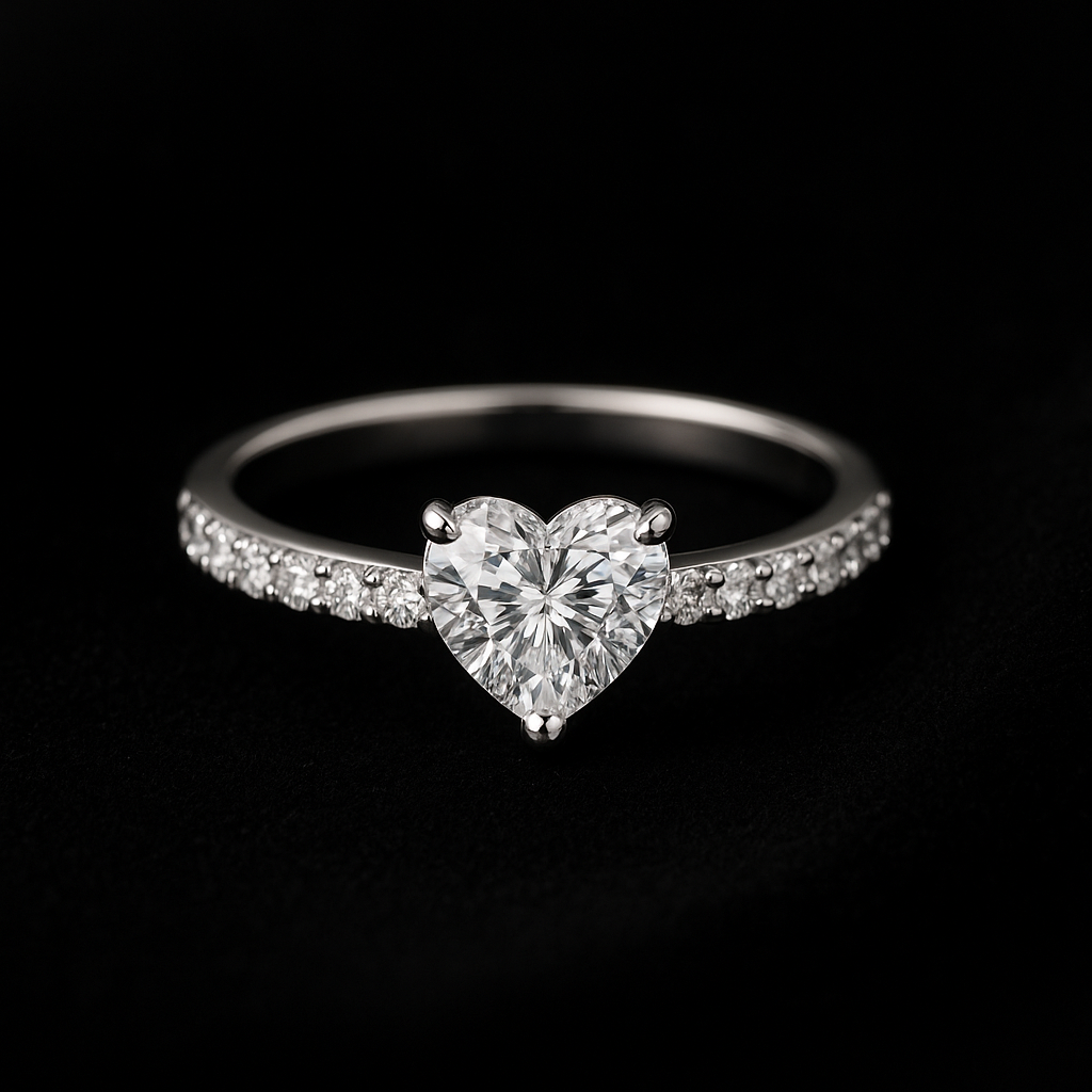  — 2N look-alike recreation, shown in clear diamond and fancy colour