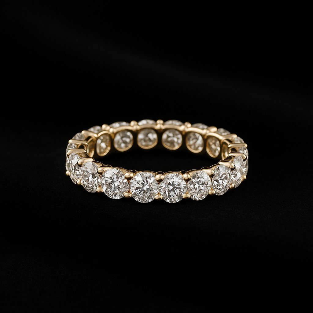  — 2N look-alike recreation, shown in clear diamond and fancy colour