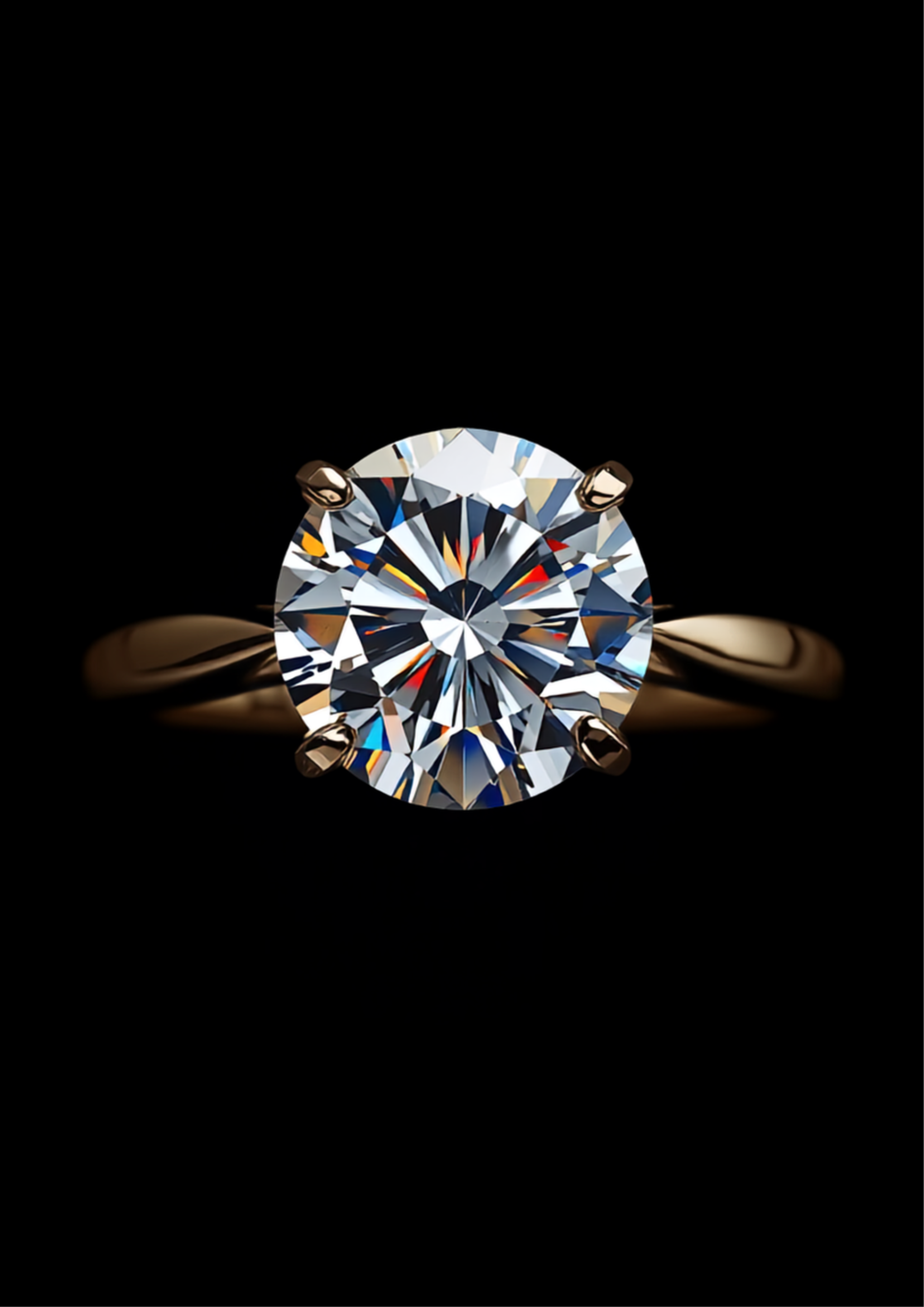 Spirito di Luce — 2N Master-Artisan recreation, shown in clear diamond and fancy colour