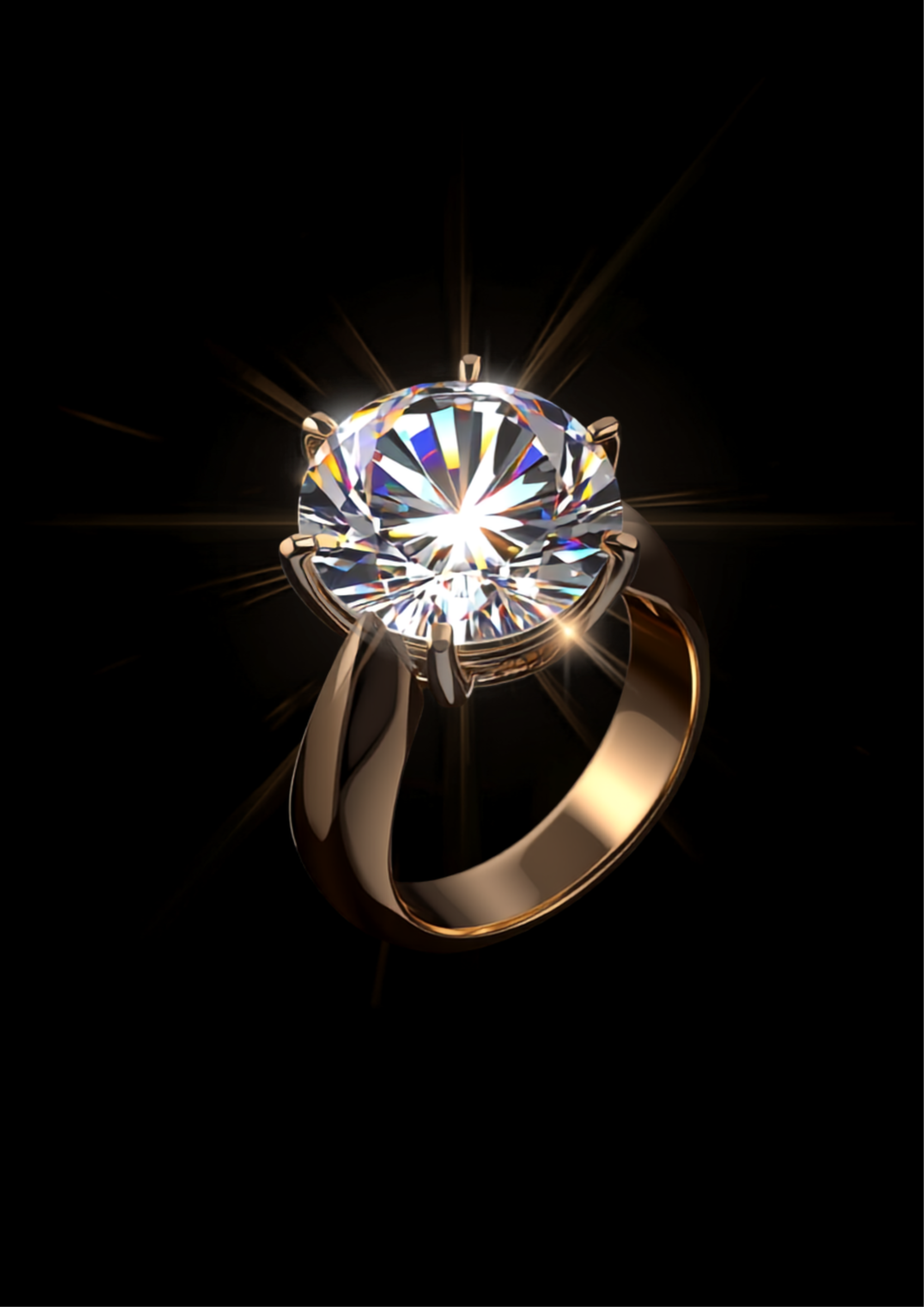 Sillage du Palais — 2N Master-Artisan recreation, shown in clear diamond and fancy colour