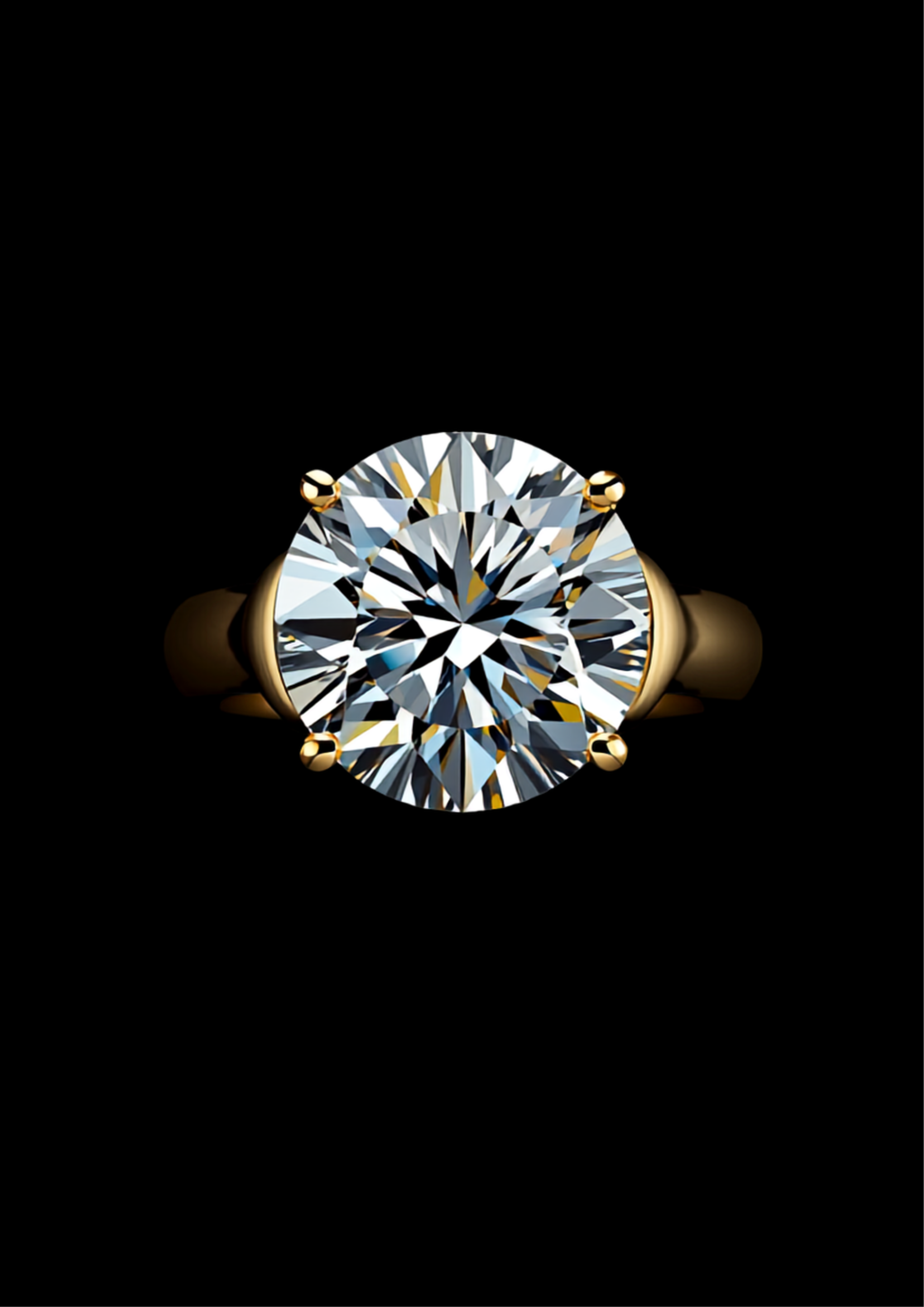 Chiaro di Stella — 2N Master-Artisan recreation, shown in clear diamond and fancy colour