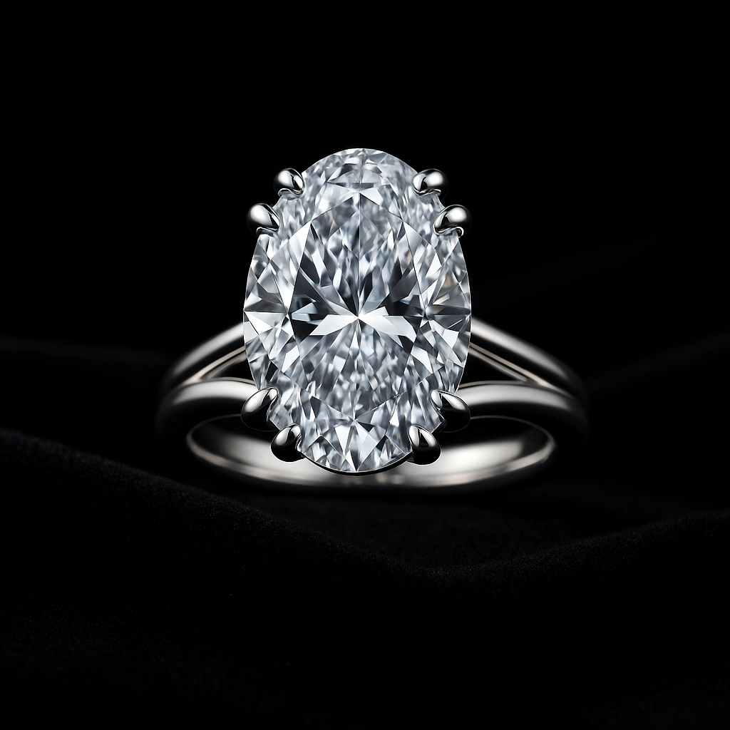 Luce Elongata — 2N Master-Artisan recreation, shown in clear diamond and fancy colour