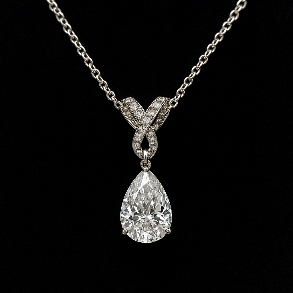  — 2N look-alike recreation, shown in clear diamond and fancy colour