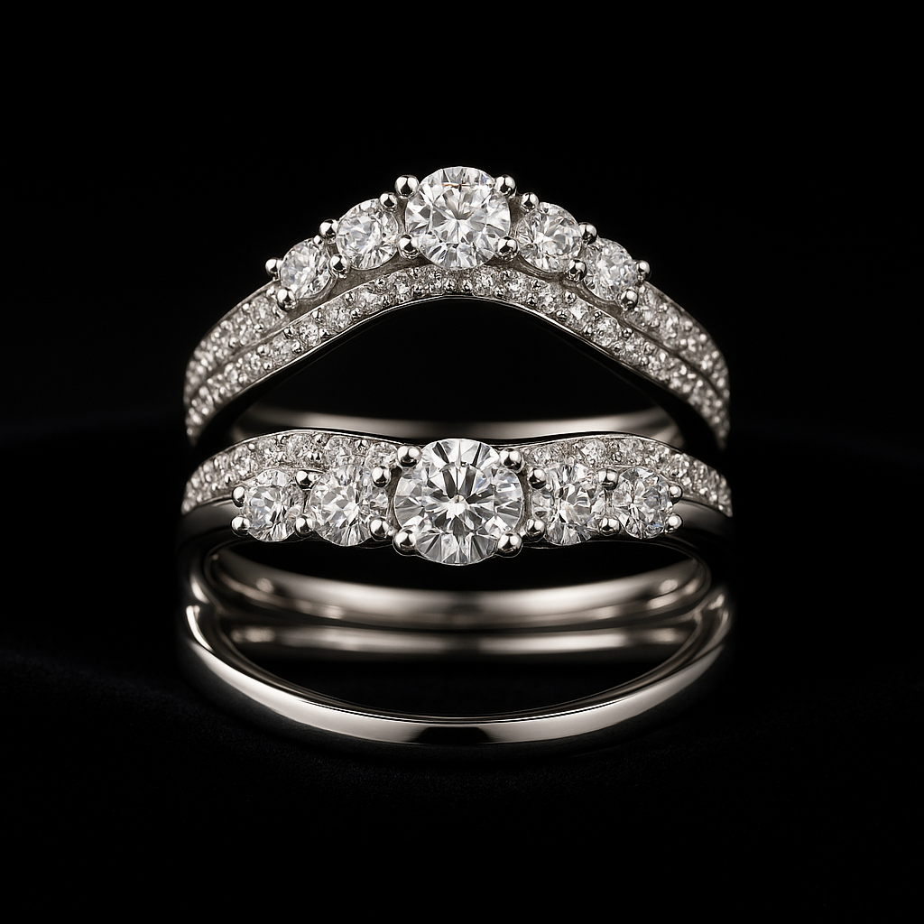 Stella Ferma — 2N Master-Artisan recreation, shown in clear diamond and fancy colour