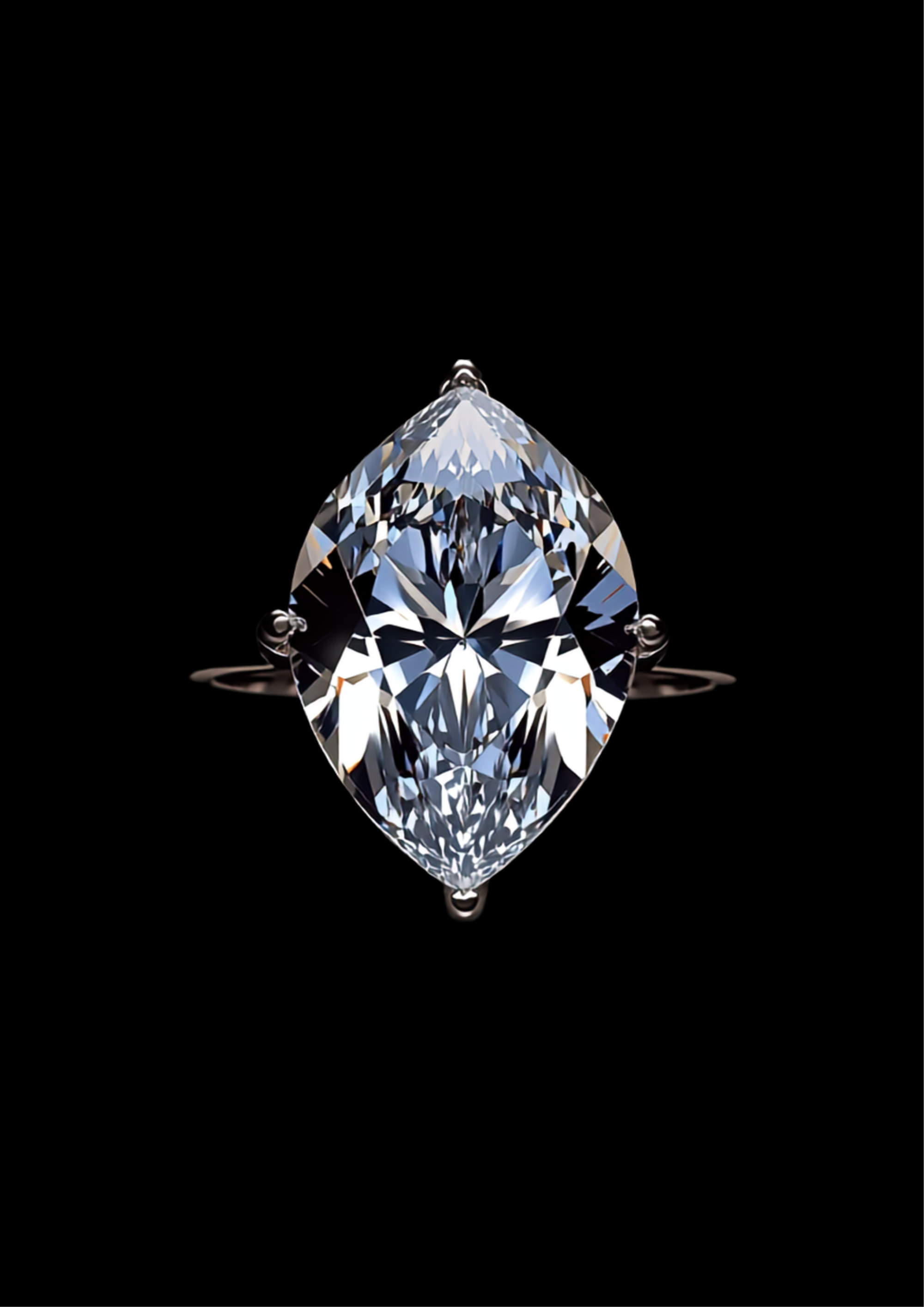 Tenerezza — 2N Master-Artisan recreation, shown in clear diamond and fancy colour
