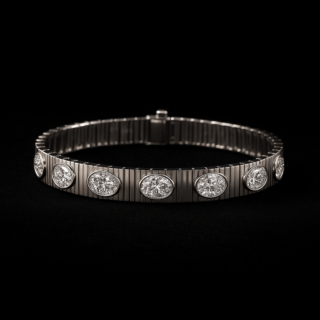Luce Eterna — 2N Master-Artisan recreation, shown in clear diamond and fancy colour