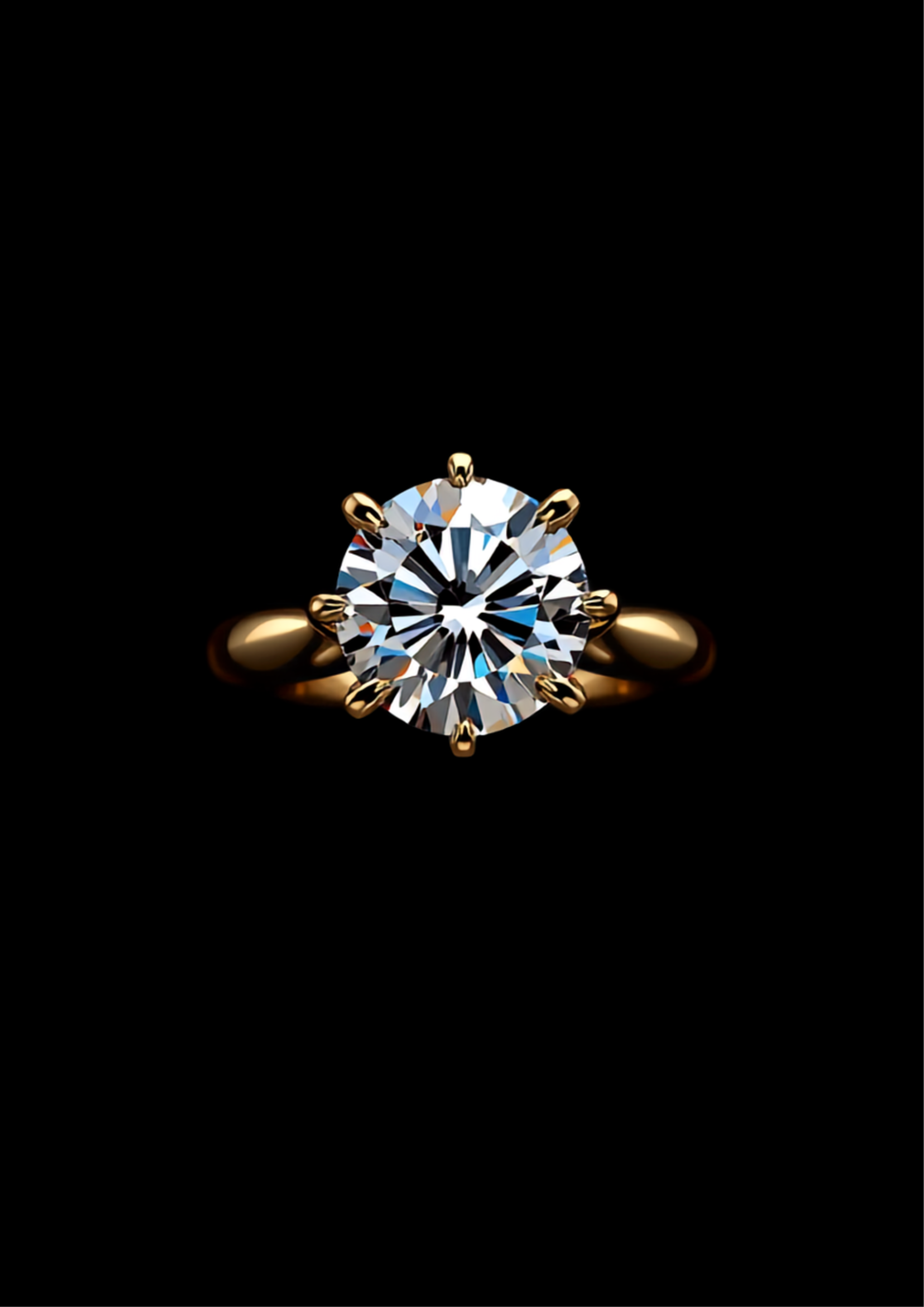 Seme di Luce — 2N Master-Artisan recreation, shown in clear diamond and fancy colour