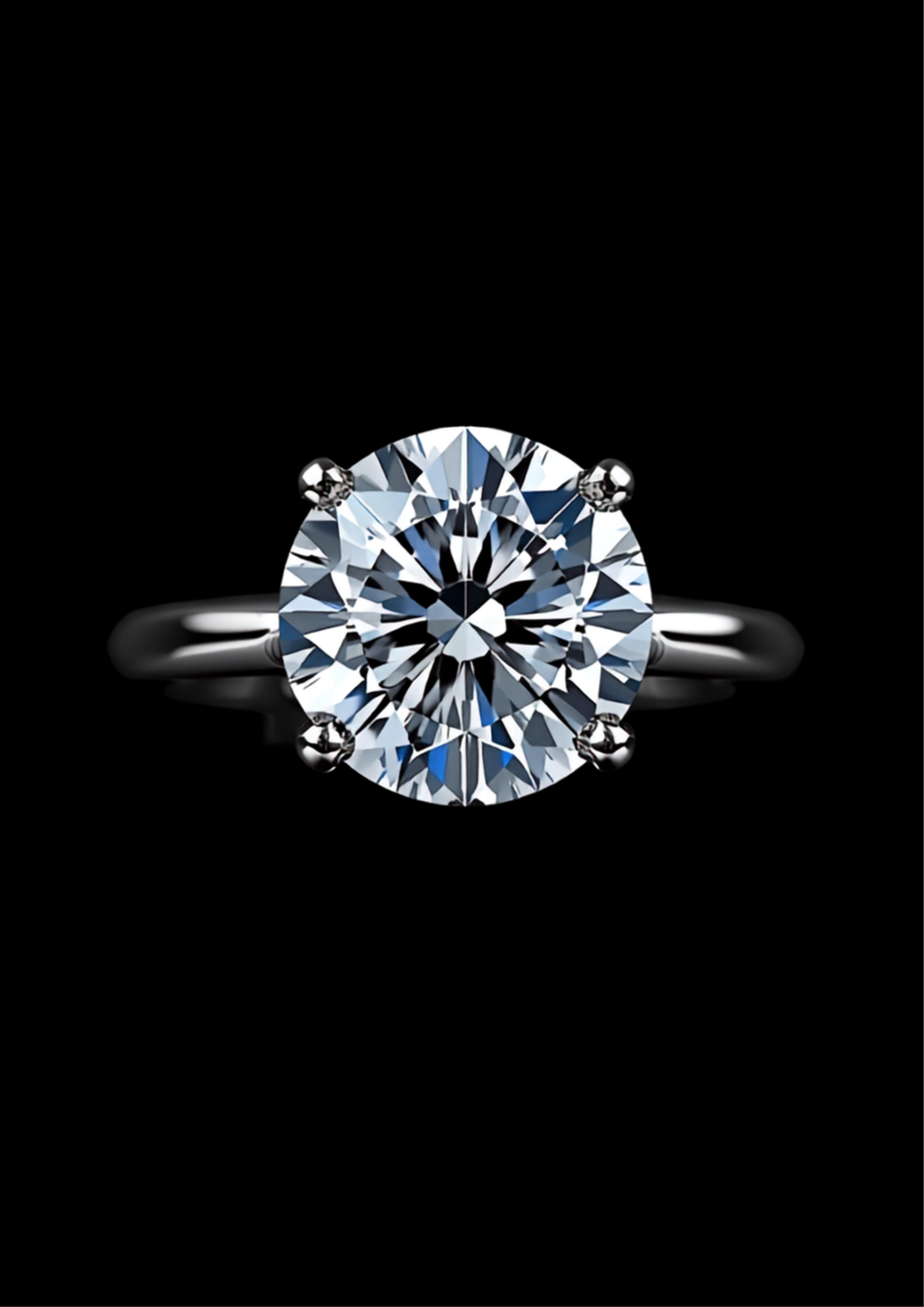 Éclat Pur — 2N Master-Artisan recreation, shown in clear diamond and fancy colour