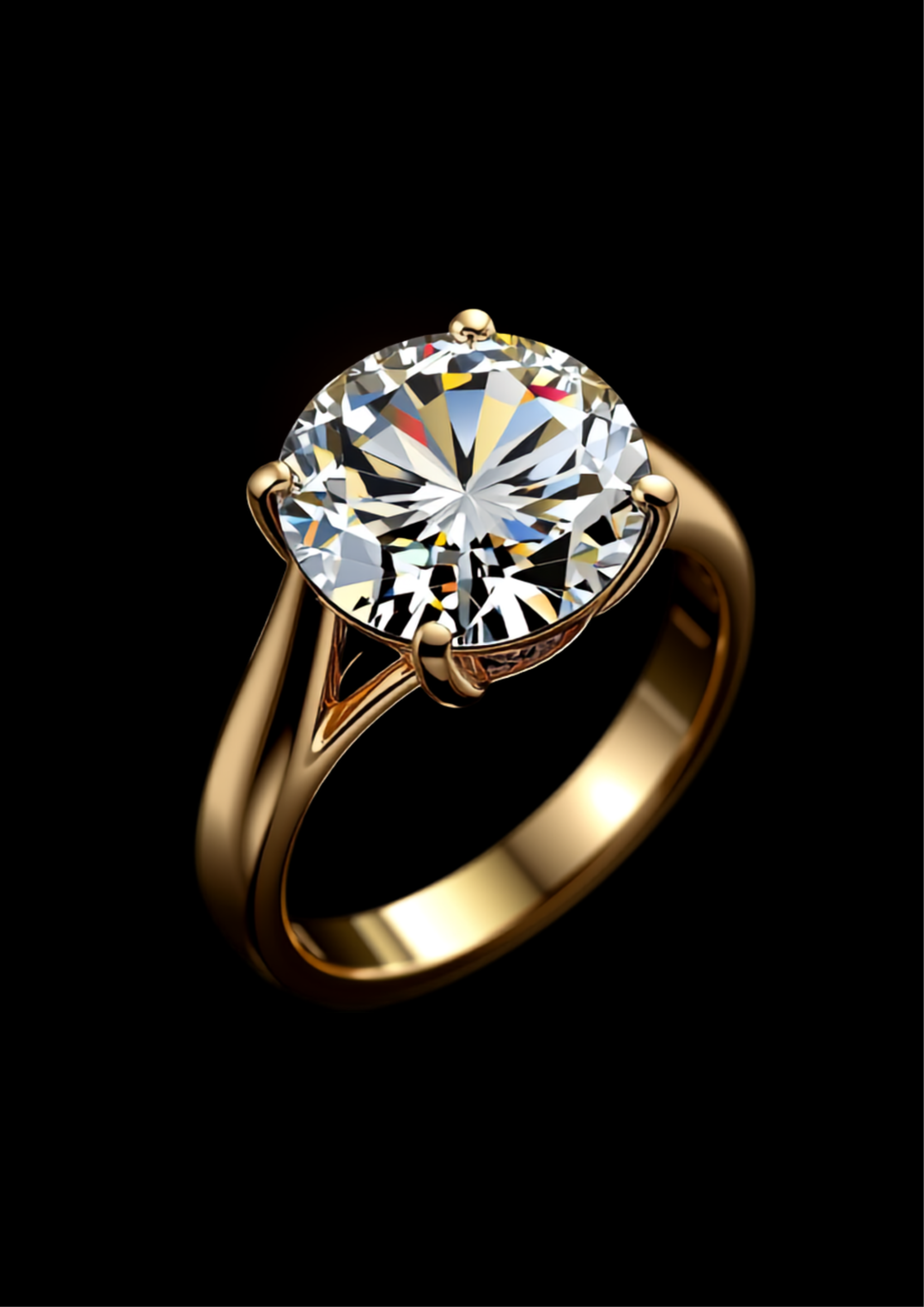 Luce Infinita — 2N Master-Artisan recreation, shown in clear diamond and fancy colour