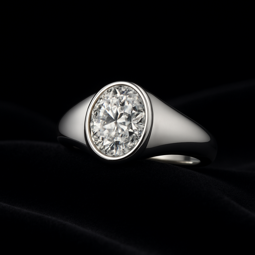Serenità Eterna — 2N Master-Artisan recreation, shown in clear diamond and fancy colour