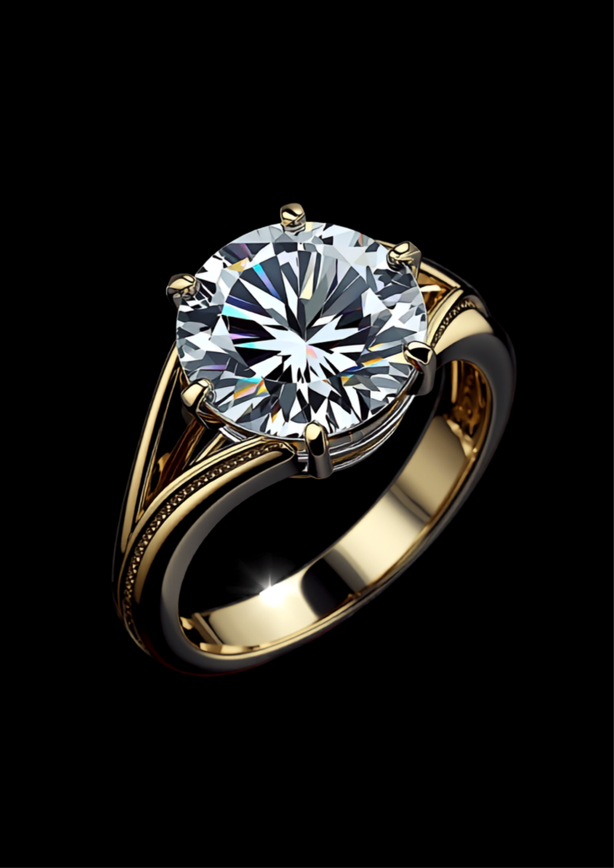 Luce di Primavera — 2N Master-Artisan recreation, shown in clear diamond and fancy colour