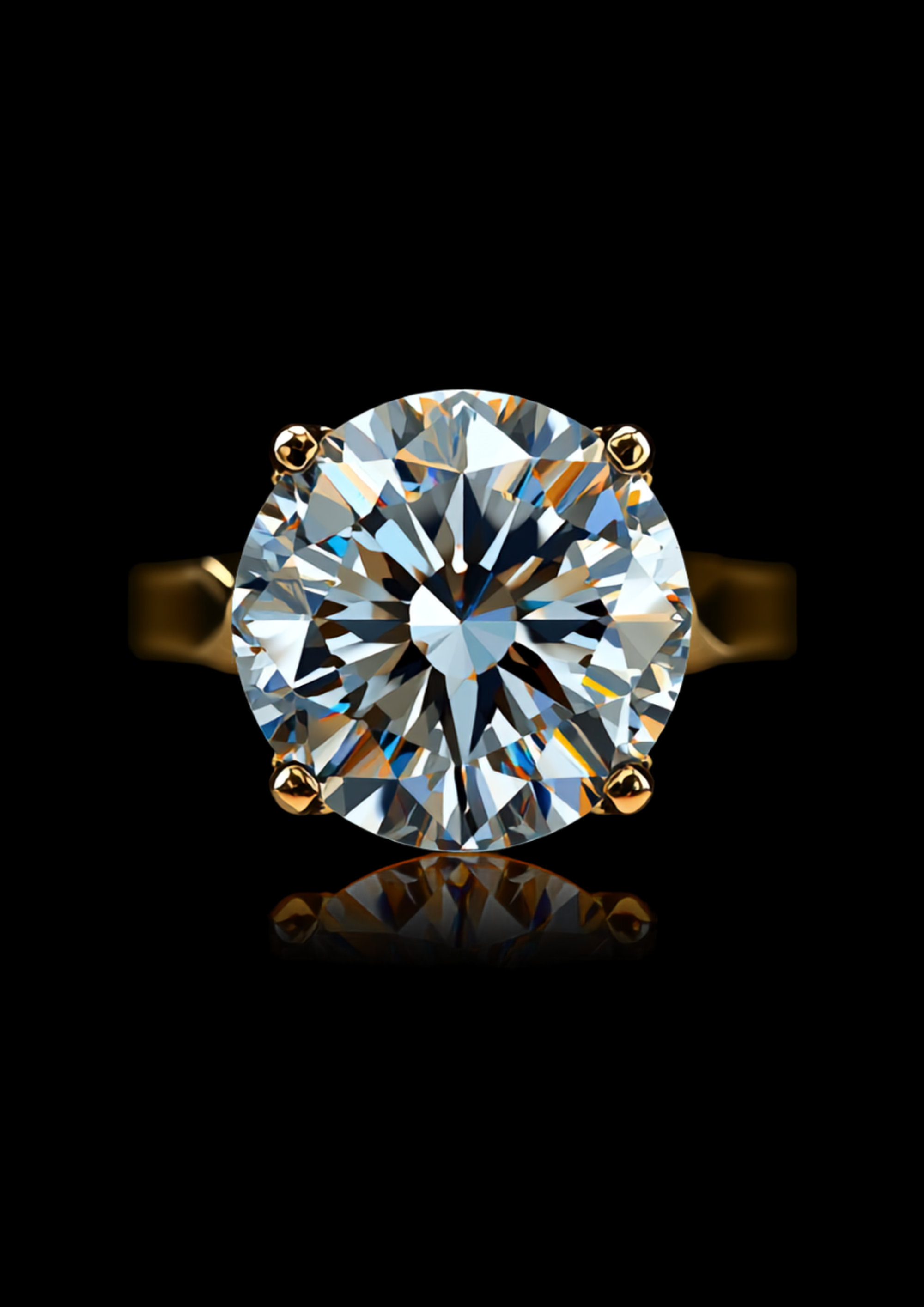 Anello del Sì — 2N Master-Artisan recreation, shown in clear diamond and fancy colour