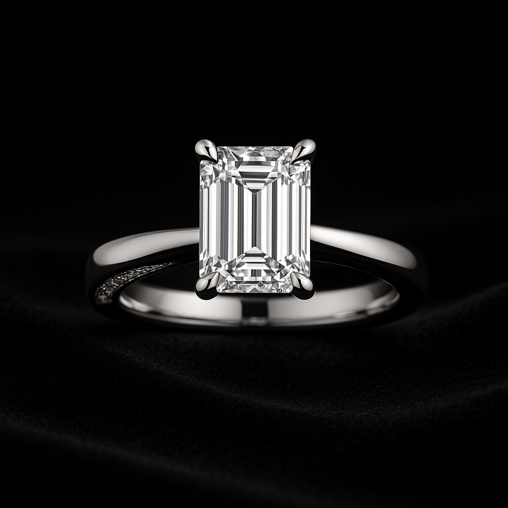  — 2N look-alike recreation, shown in clear diamond and fancy colour