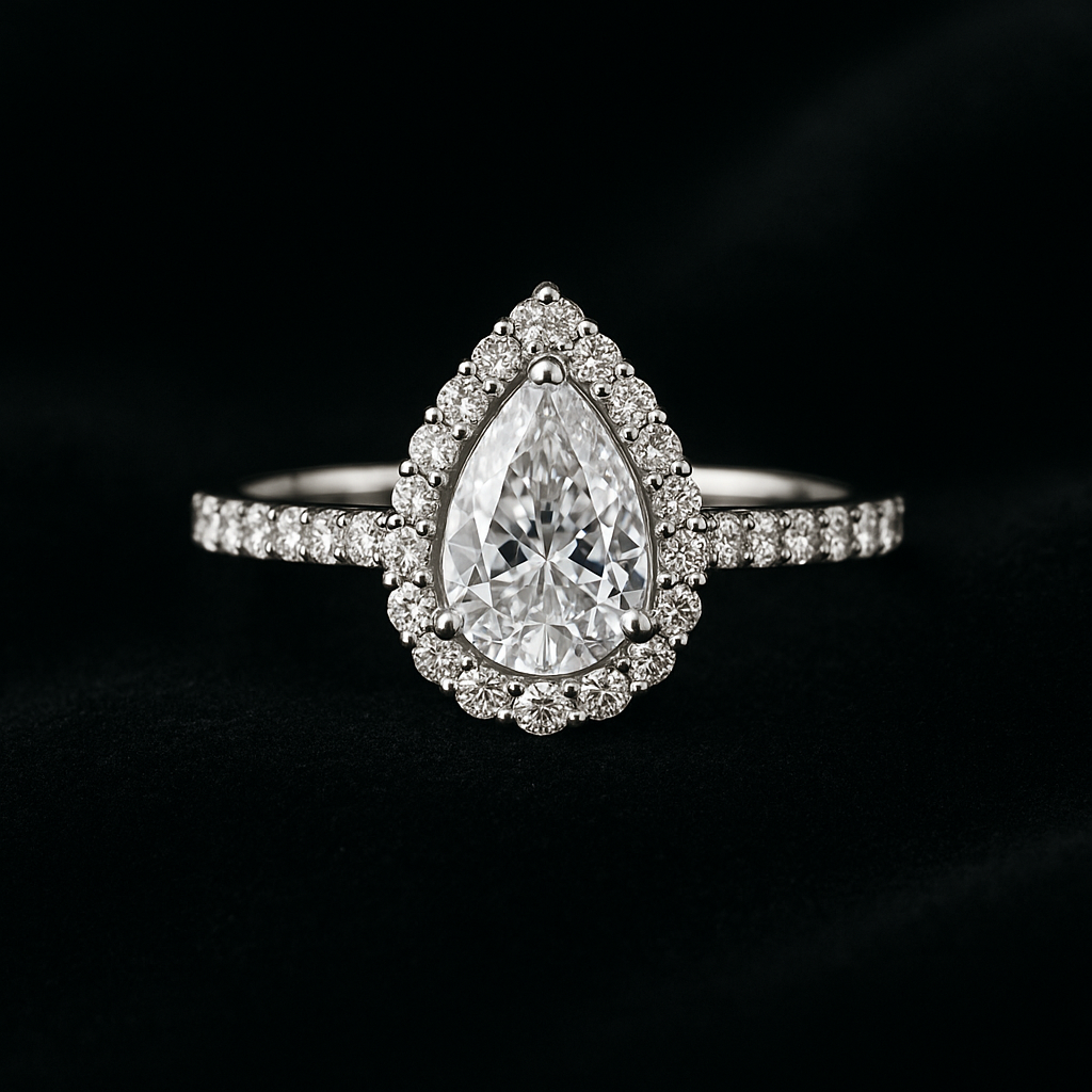  — 2N look-alike recreation, shown in clear diamond and fancy colour