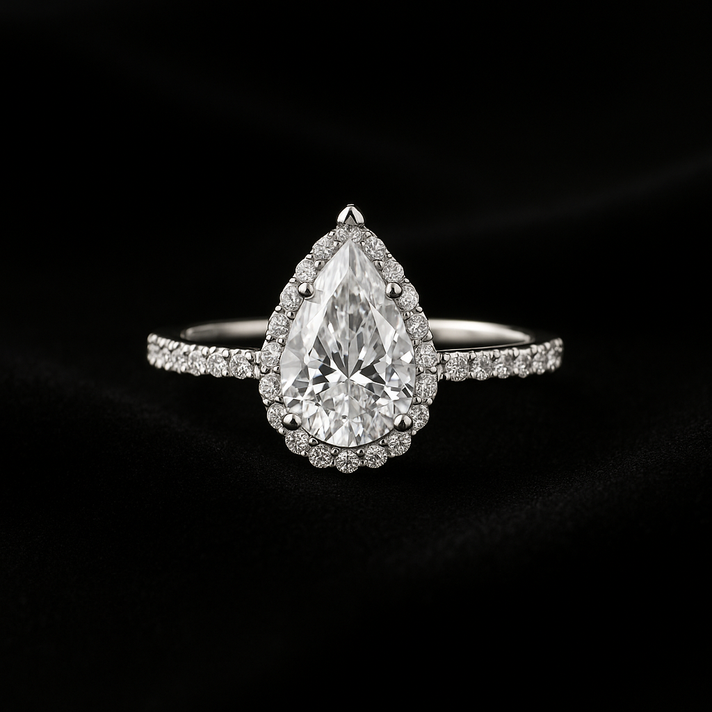  — 2N look-alike recreation, shown in clear diamond and fancy colour