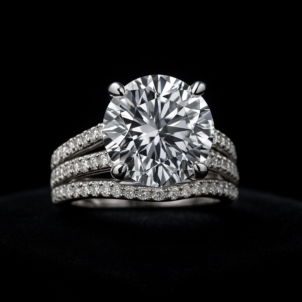 Luce Di Amore — 2N Master-Artisan recreation, shown in clear diamond and fancy colour