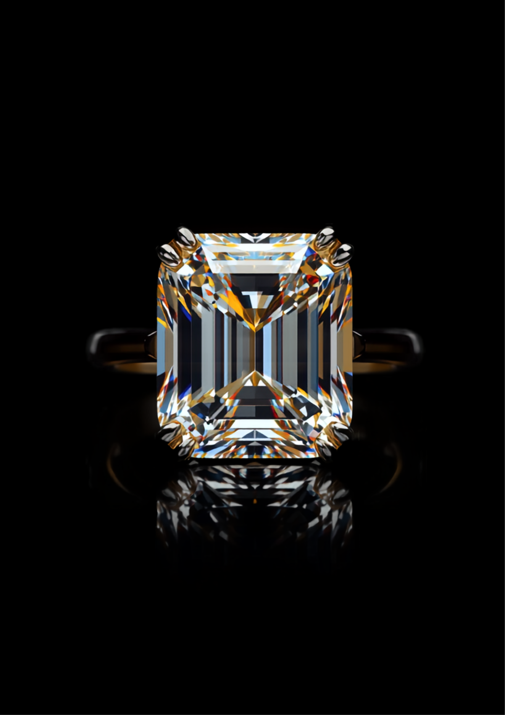Piccola Architettura — 2N Master-Artisan recreation, shown in clear diamond and fancy colour