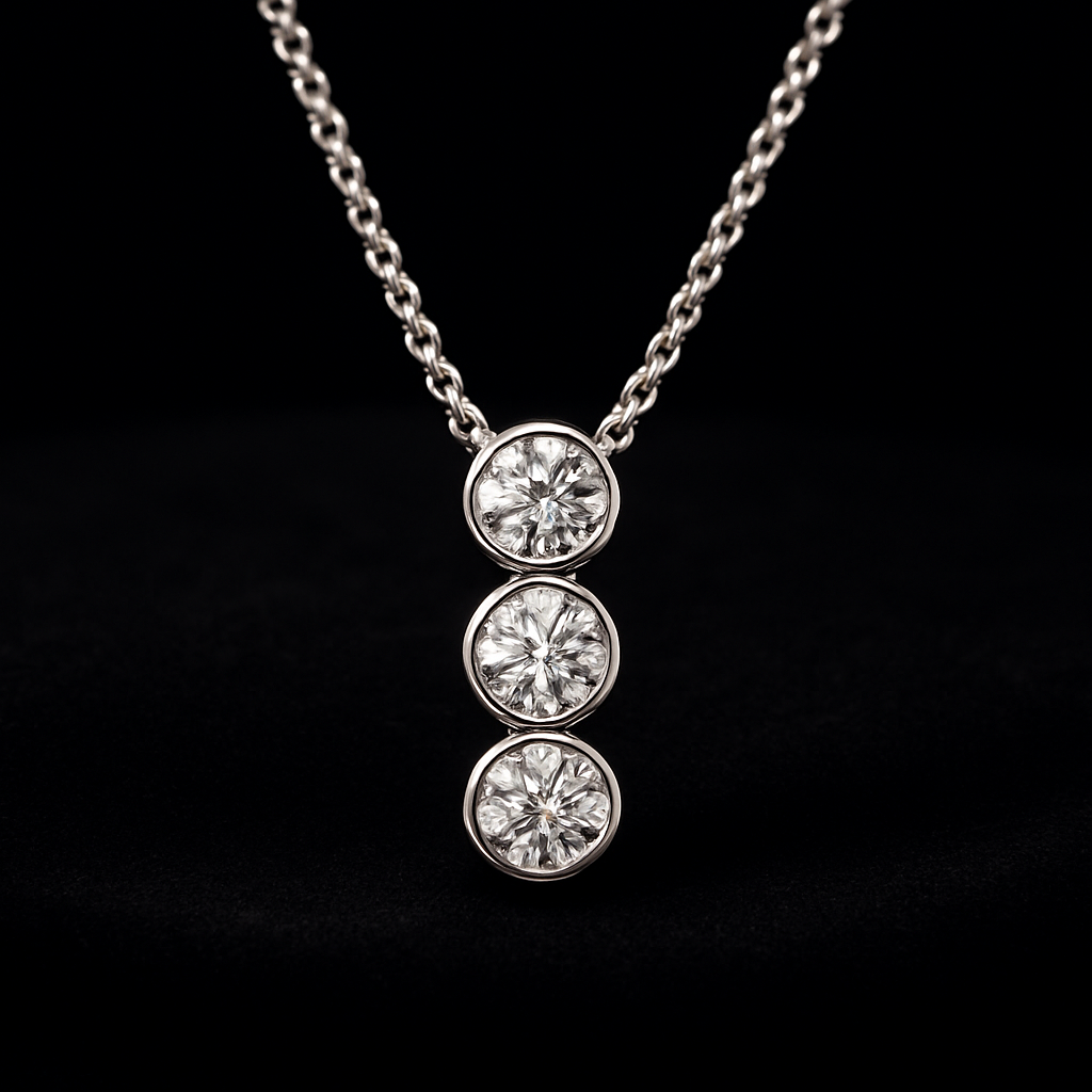 Éclat Pur — 2N Master-Artisan recreation, shown in clear diamond and fancy colour