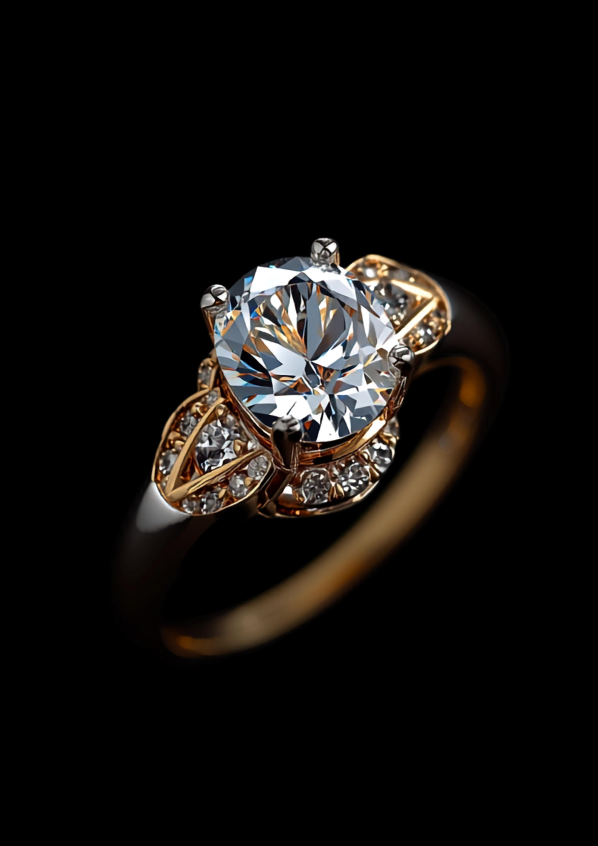 Sospiro di Luce — 2N Master-Artisan recreation, shown in clear diamond and fancy colour