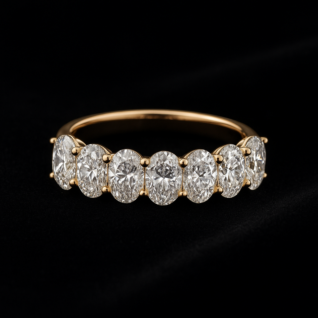  — 2N look-alike recreation, shown in clear diamond and fancy colour