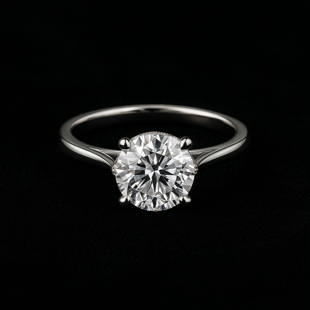  — 2N look-alike recreation, shown in clear diamond and fancy colour
