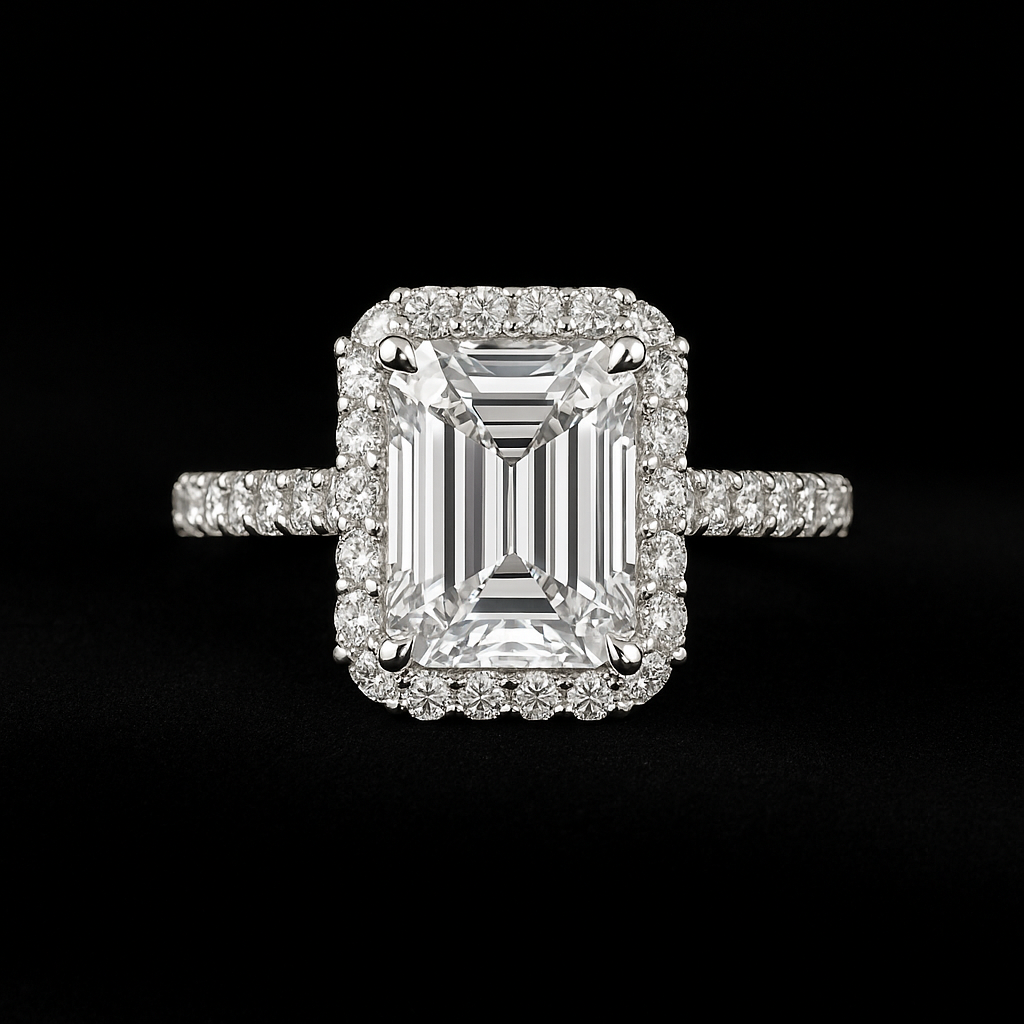  — 2N look-alike recreation, shown in clear diamond and fancy colour