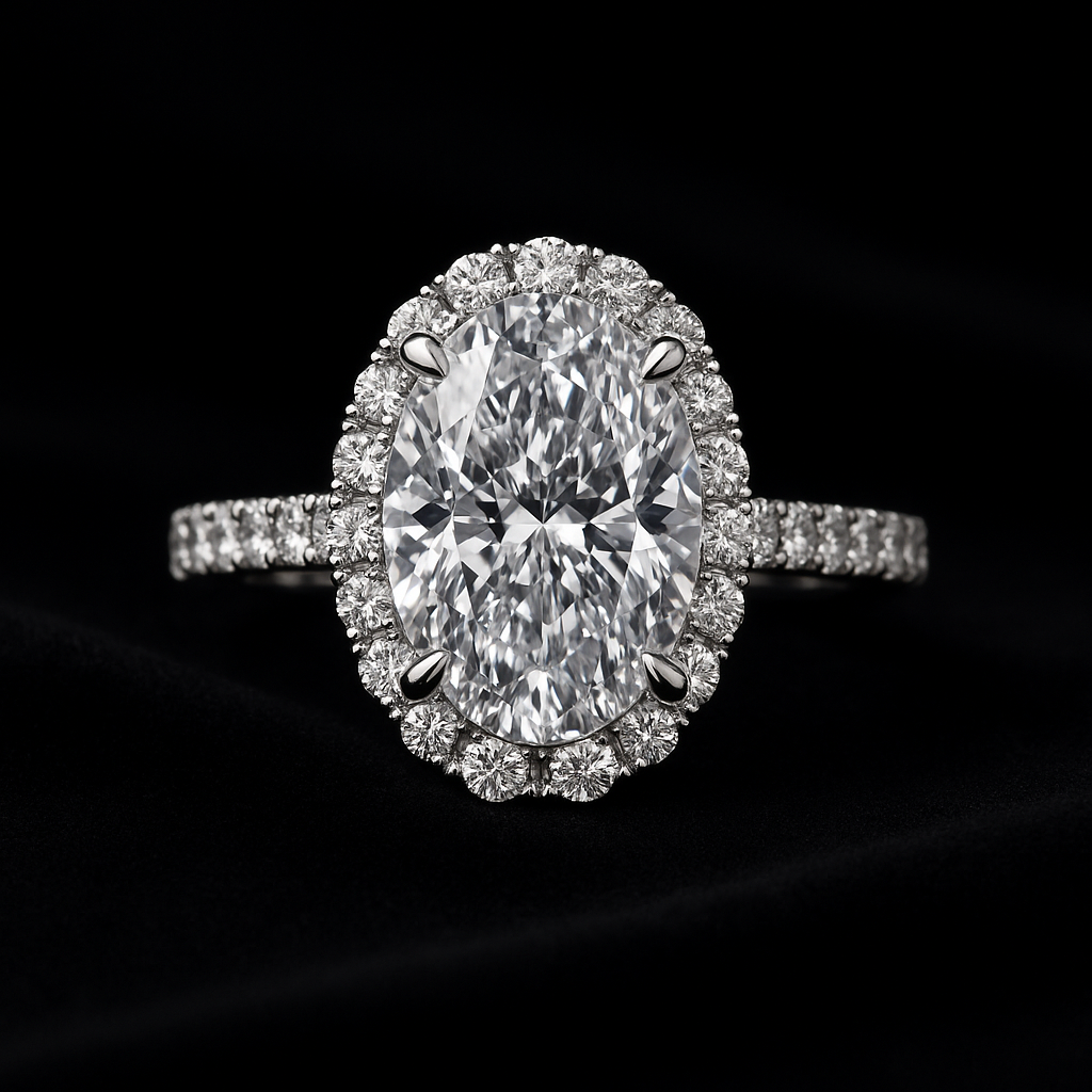 Amore Infinito — 2N Master-Artisan recreation, shown in clear diamond and fancy colour