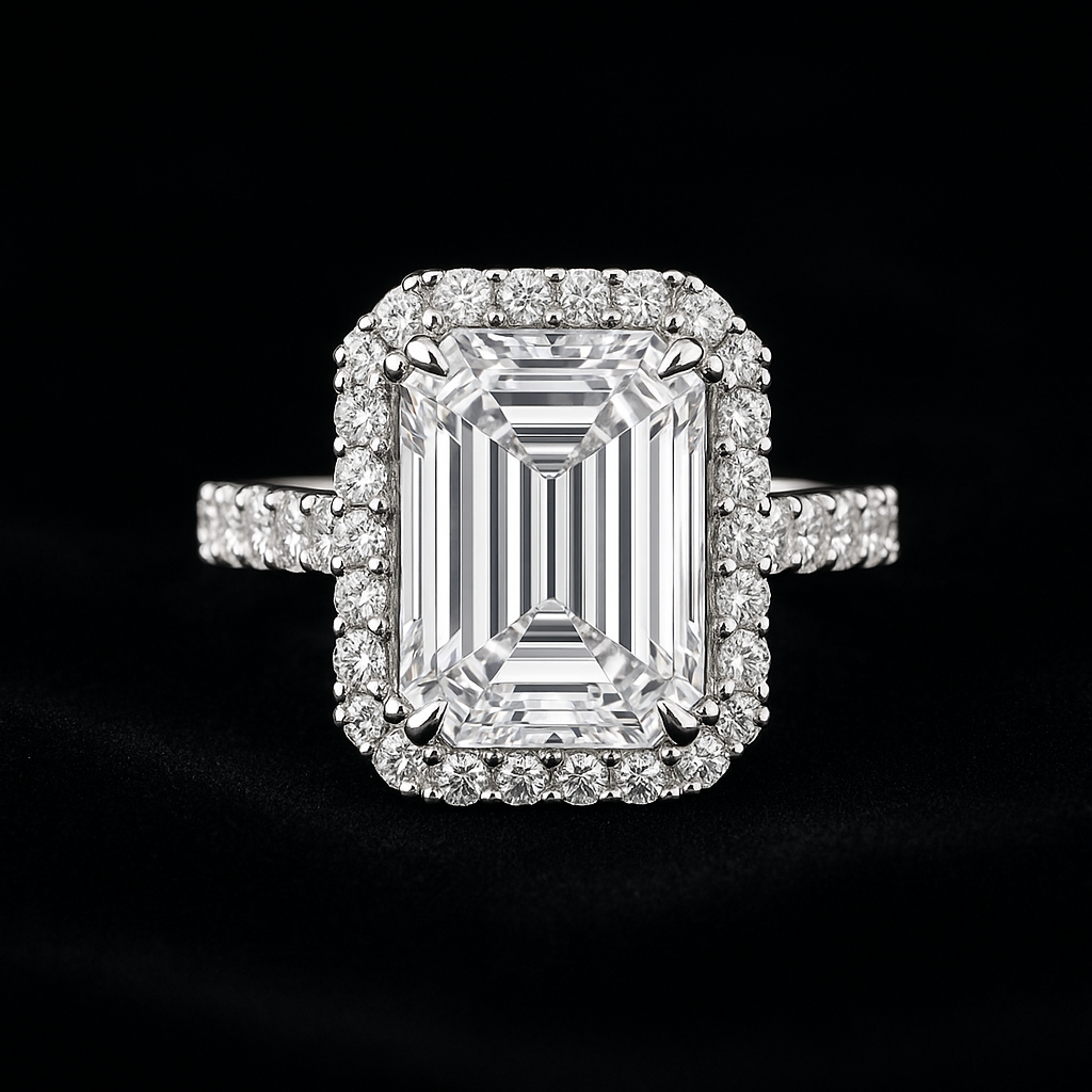  — 2N look-alike recreation, shown in clear diamond and fancy colour