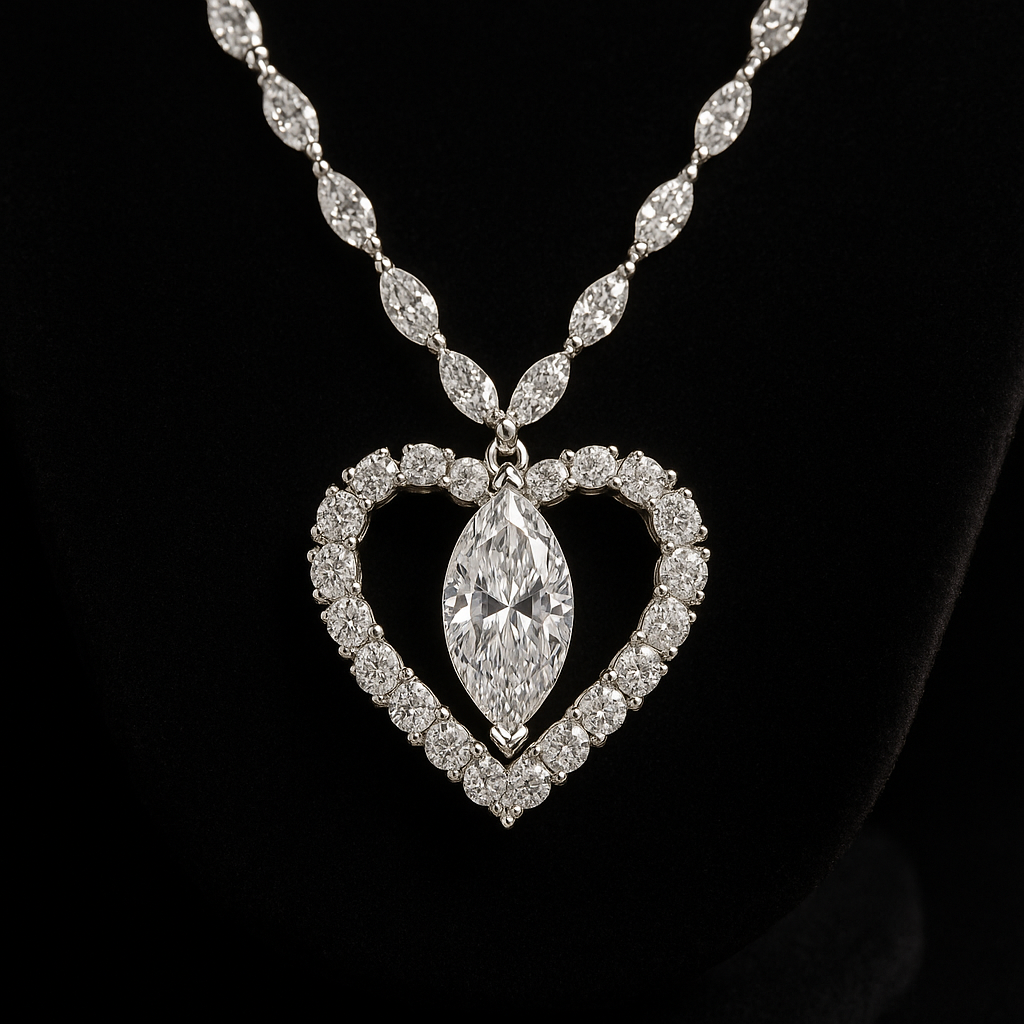 — 2N look-alike recreation, shown in clear diamond and fancy colour