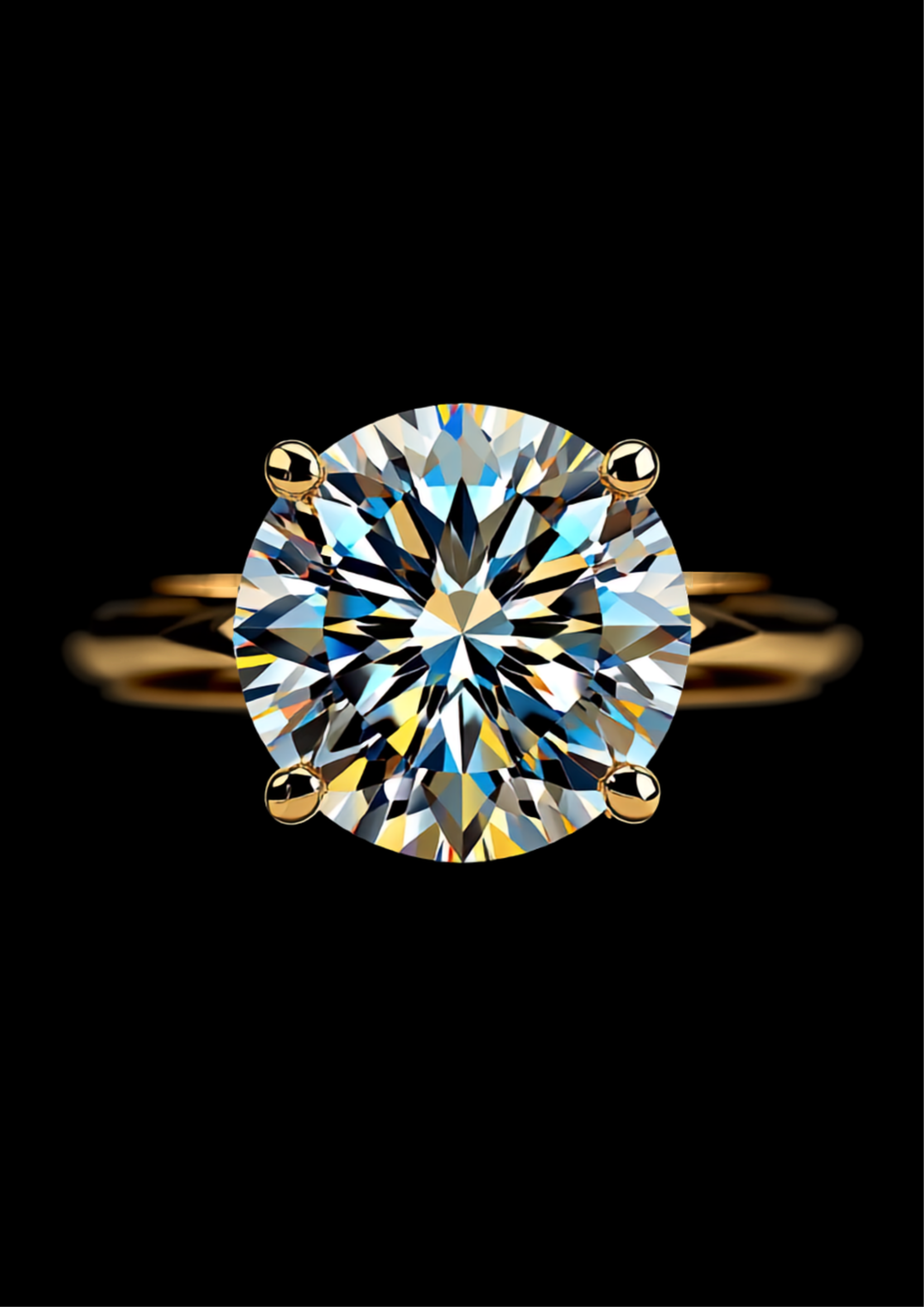 Luce di Amore — 2N Master-Artisan recreation, shown in clear diamond and fancy colour