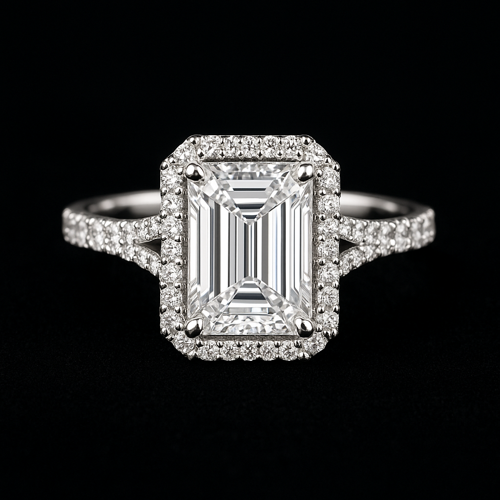  — 2N look-alike recreation, shown in clear diamond and fancy colour