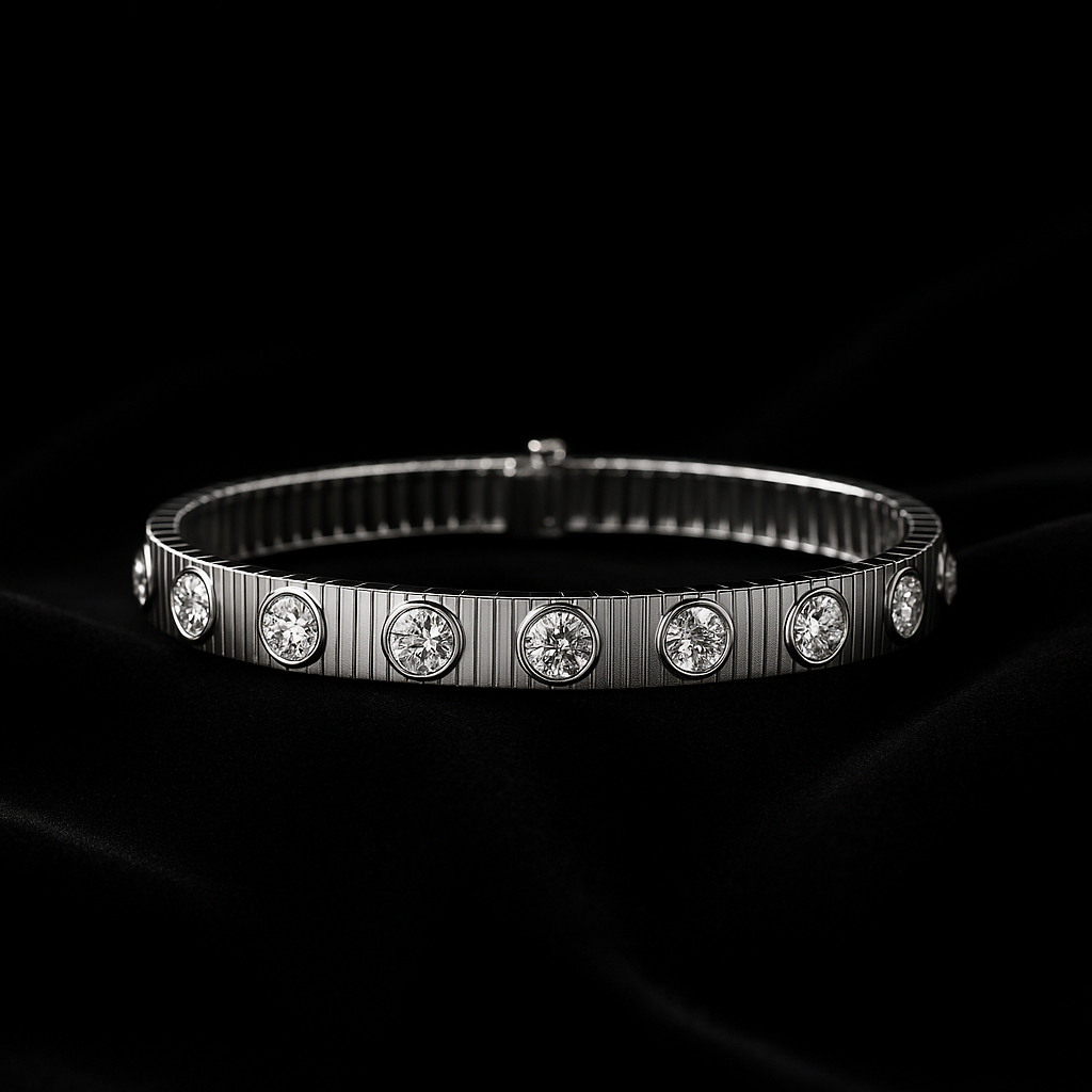 Gioia Brillante — 2N Master-Artisan recreation, shown in clear diamond and fancy colour