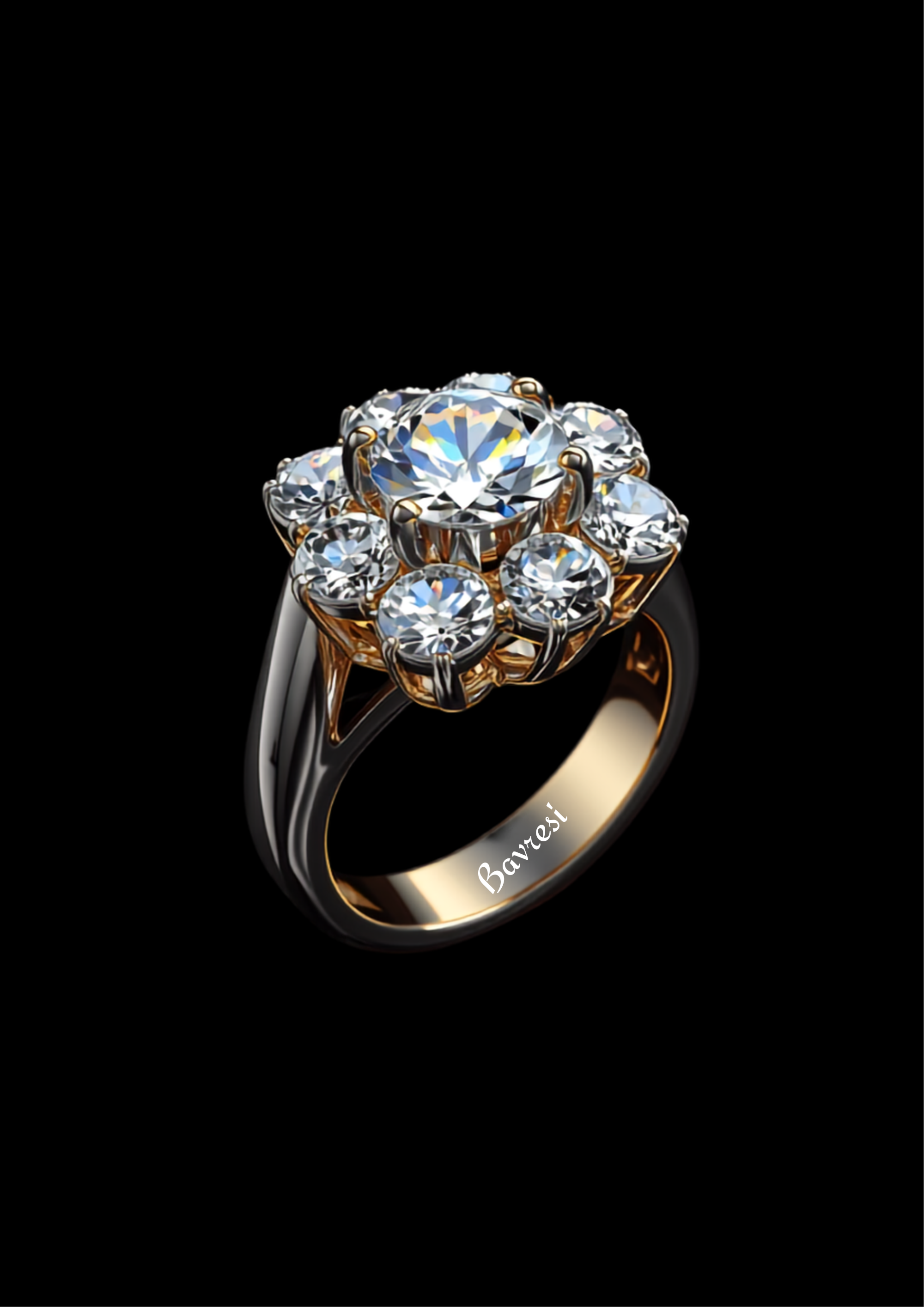 Luce dell'Eterno — 2N Master-Artisan recreation, shown in clear diamond and fancy colour