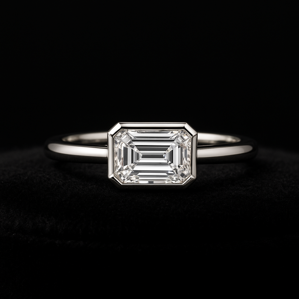 — 2N look-alike recreation, shown in clear diamond and fancy colour