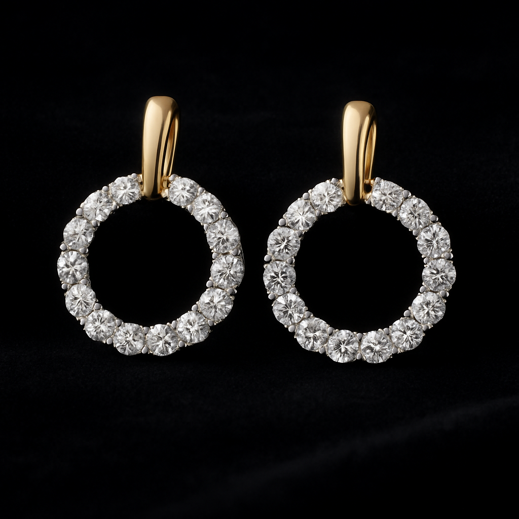 Perle d'Éternité — 2N Master-Artisan recreation, shown in clear diamond and fancy colour