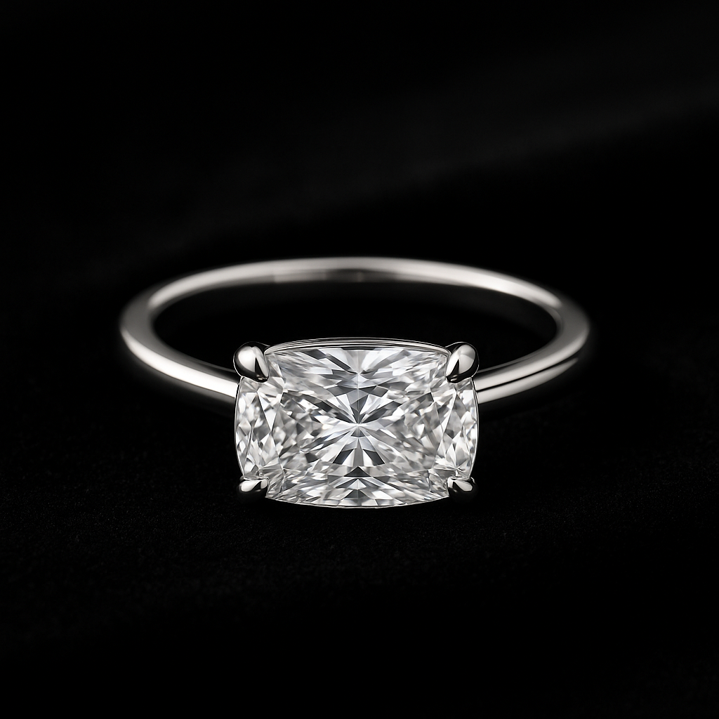  — 2N look-alike recreation, shown in clear diamond and fancy colour
