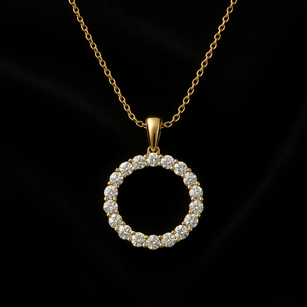  — 2N look-alike recreation, shown in clear diamond and fancy colour