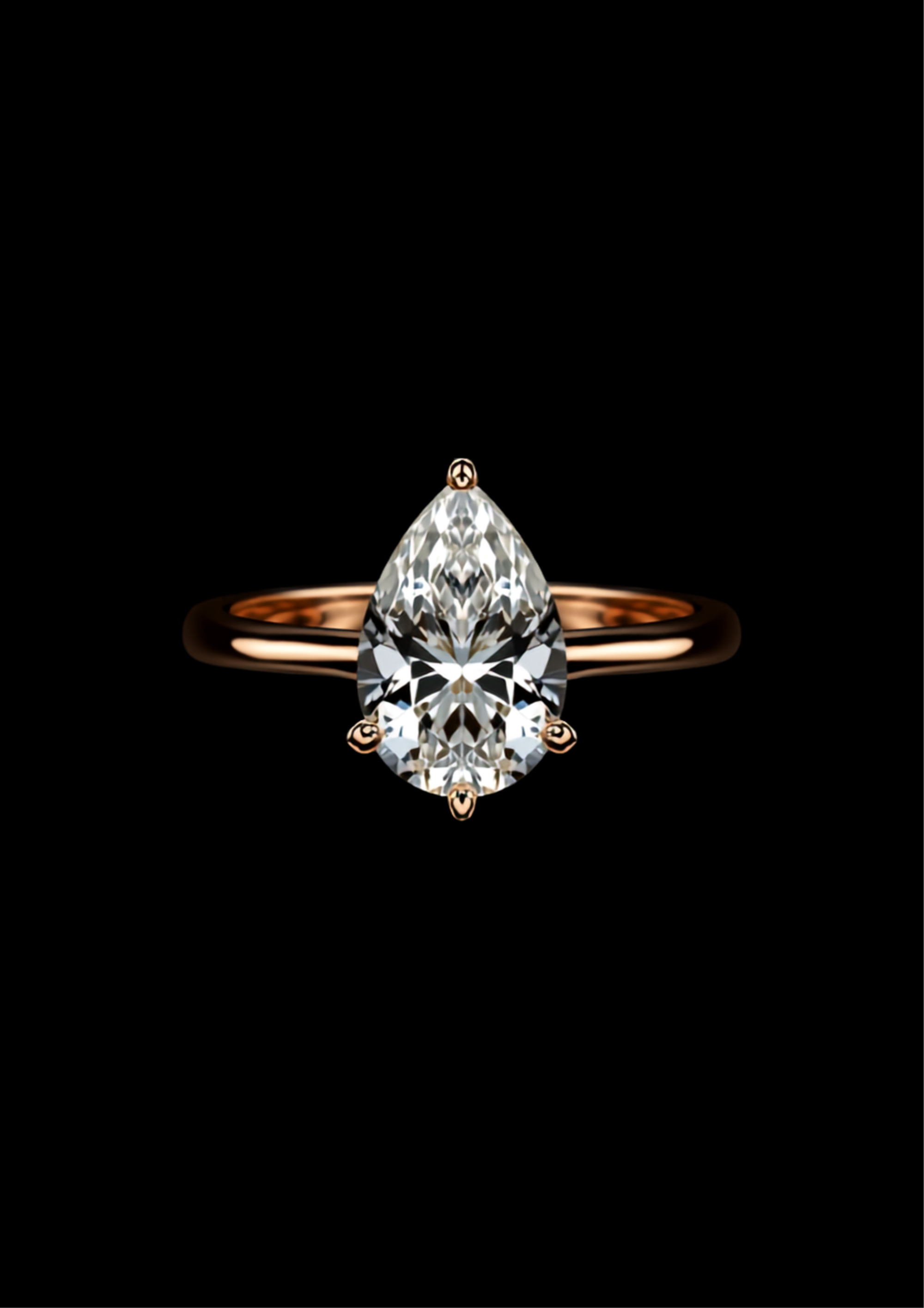 Commossa — 2N Master-Artisan recreation, shown in clear diamond and fancy colour