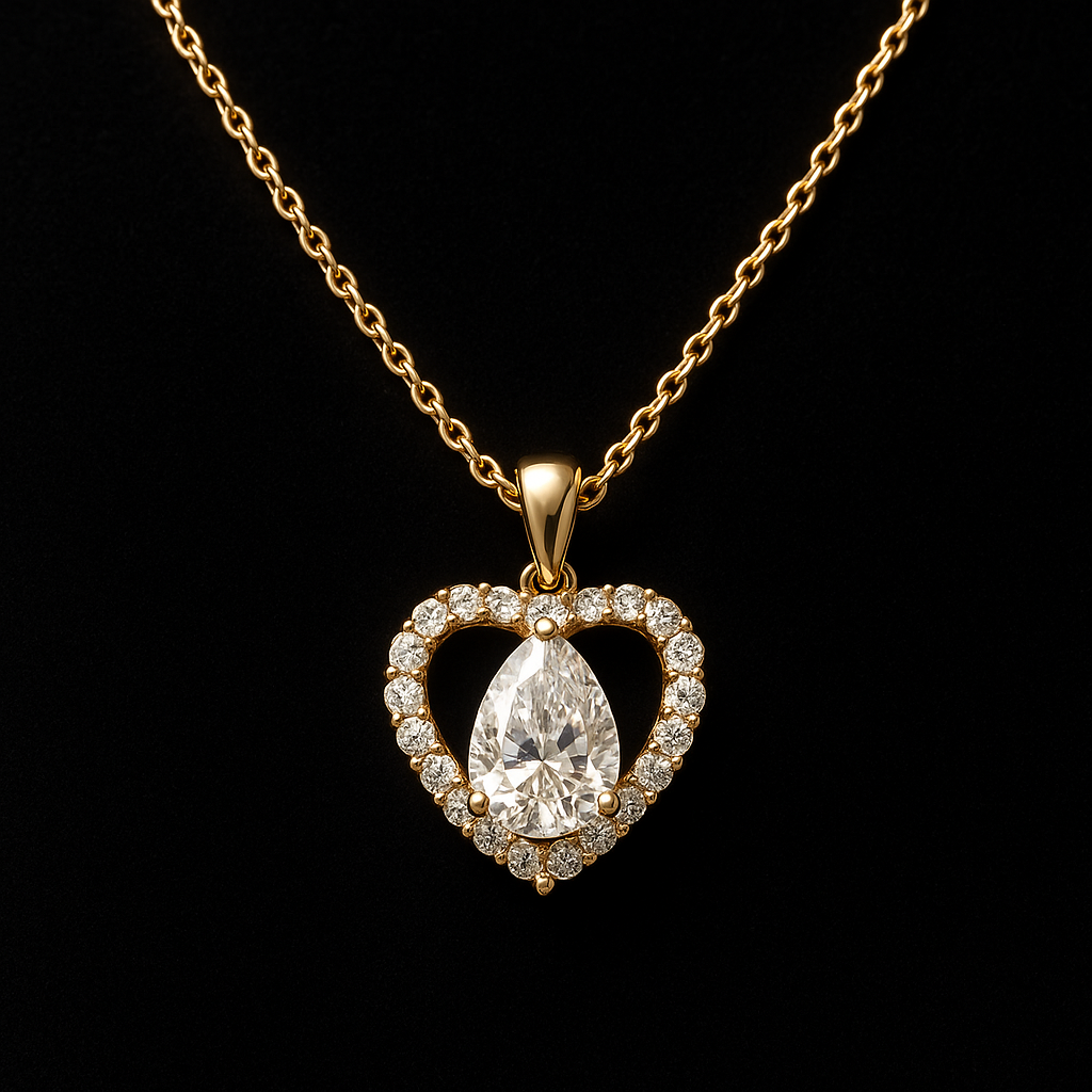  — 2N look-alike recreation, shown in clear diamond and fancy colour