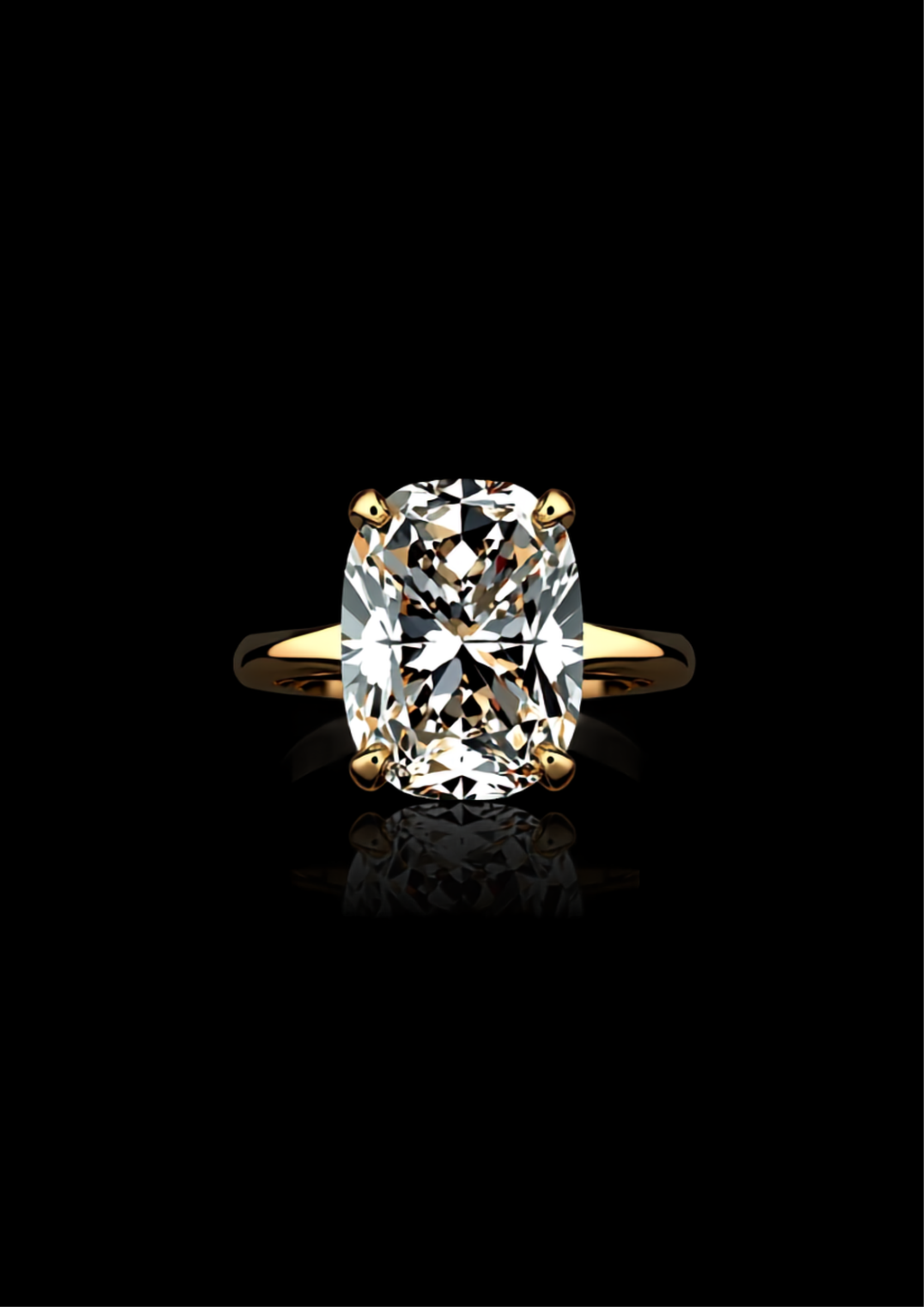Luce Incantata — 2N Master-Artisan recreation, shown in clear diamond and fancy colour