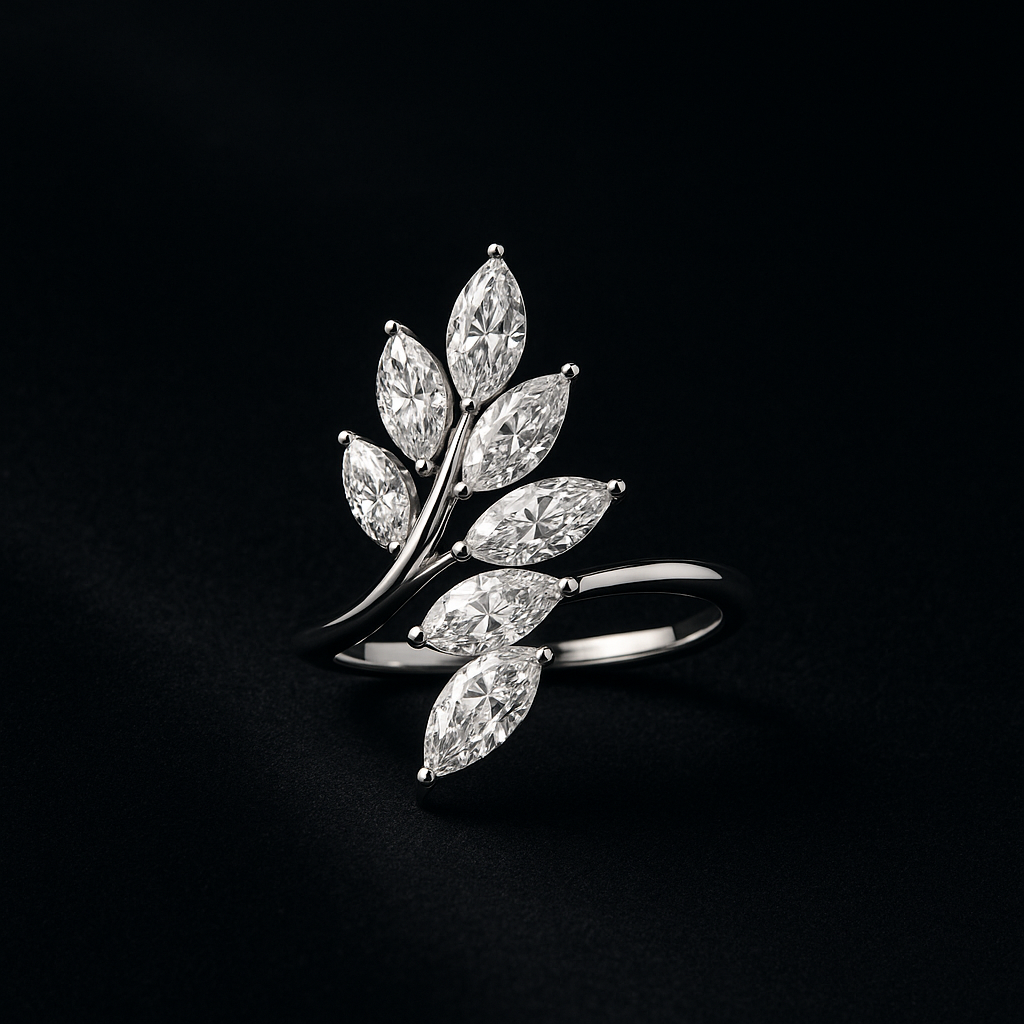 Sorriso di Marzo — 2N Master-Artisan recreation, shown in clear diamond and fancy colour