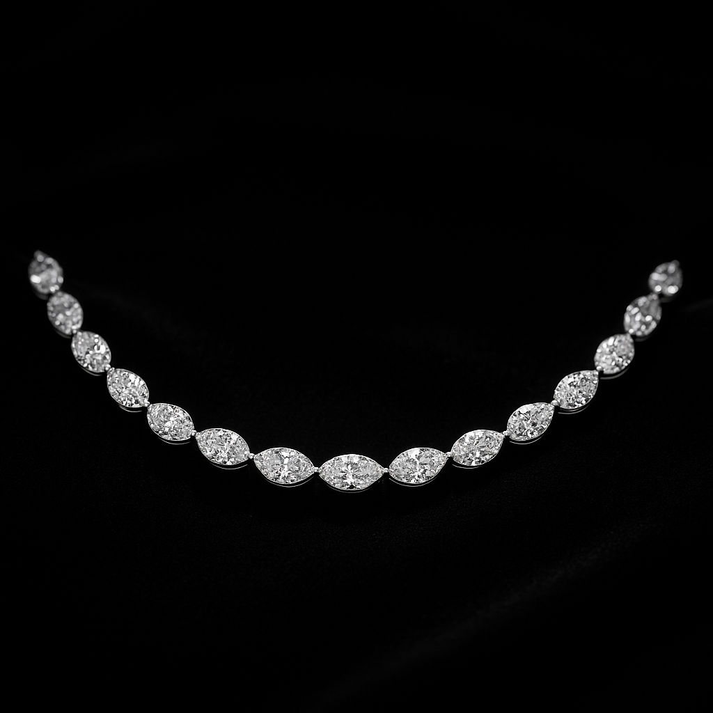 Luce Divina — 2N Master-Artisan recreation, shown in clear diamond and fancy colour