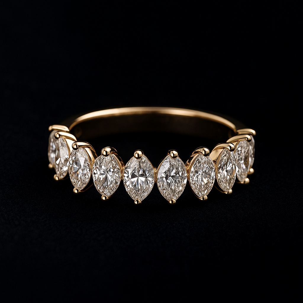  — 2N look-alike recreation, shown in clear diamond and fancy colour