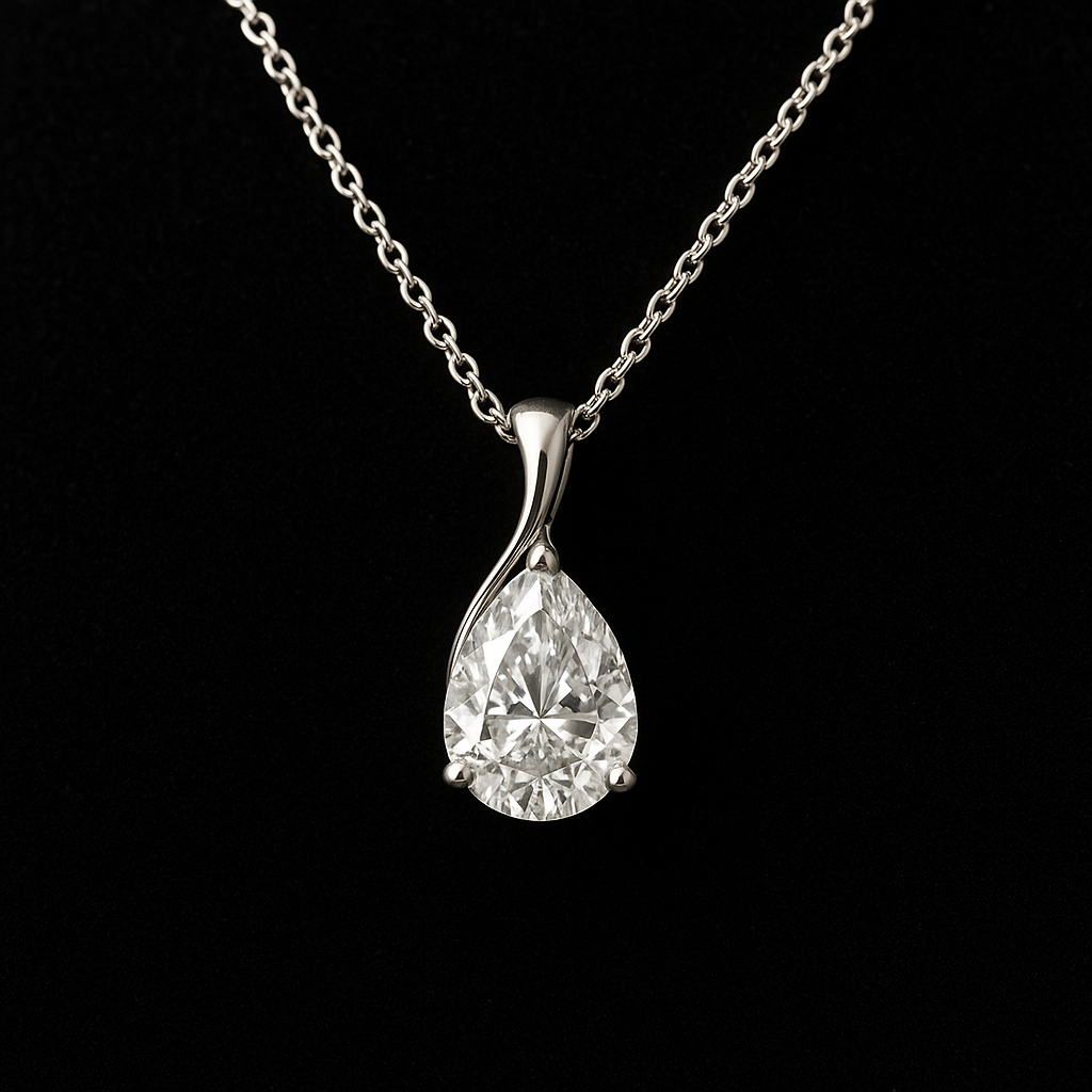  — 2N look-alike recreation, shown in clear diamond and fancy colour