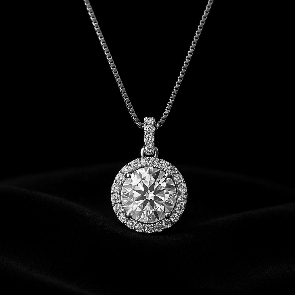 Luce Eterna — 2N Master-Artisan recreation, shown in clear diamond and fancy colour